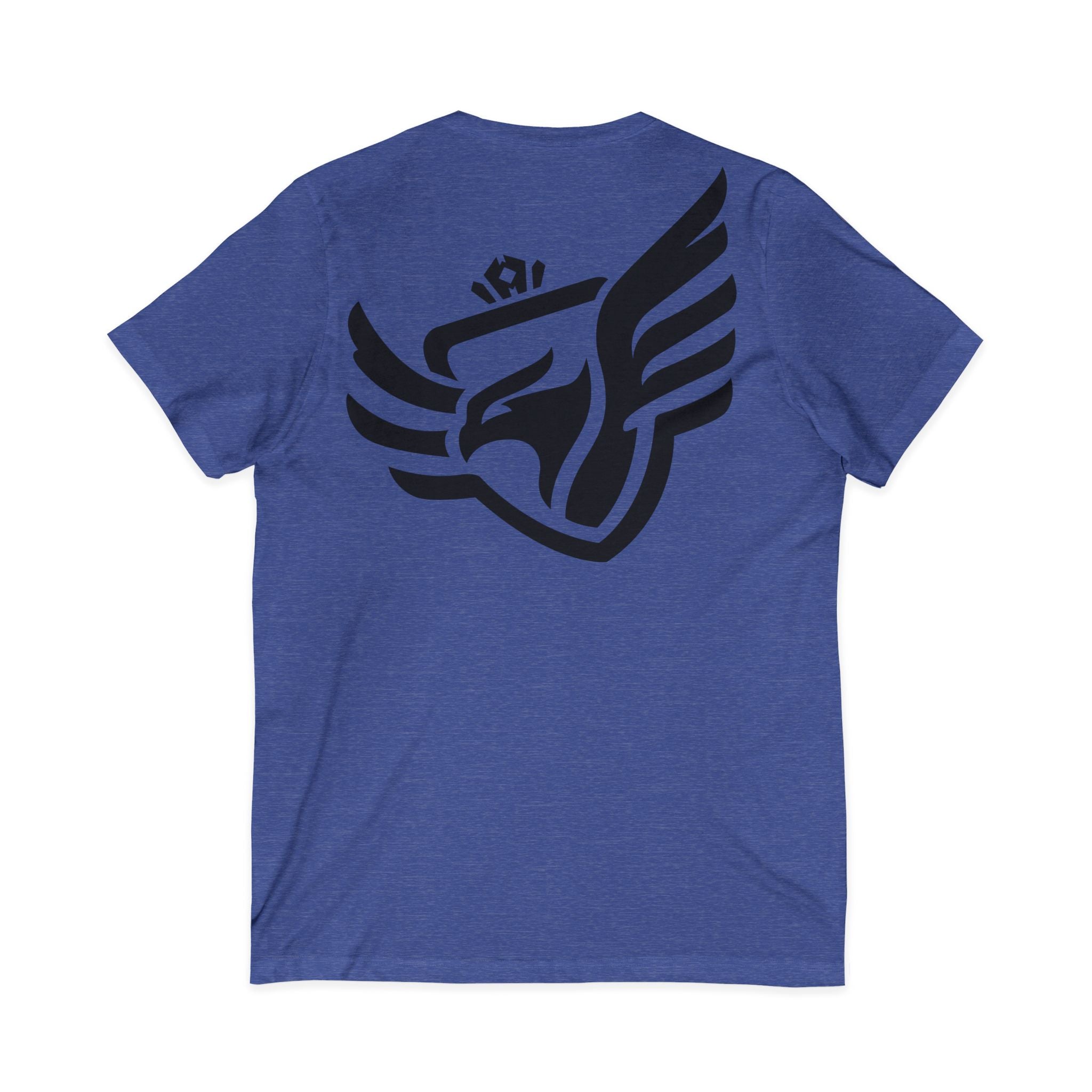Royal Sparrow Jersey Short Sleeve V-Neck Tee