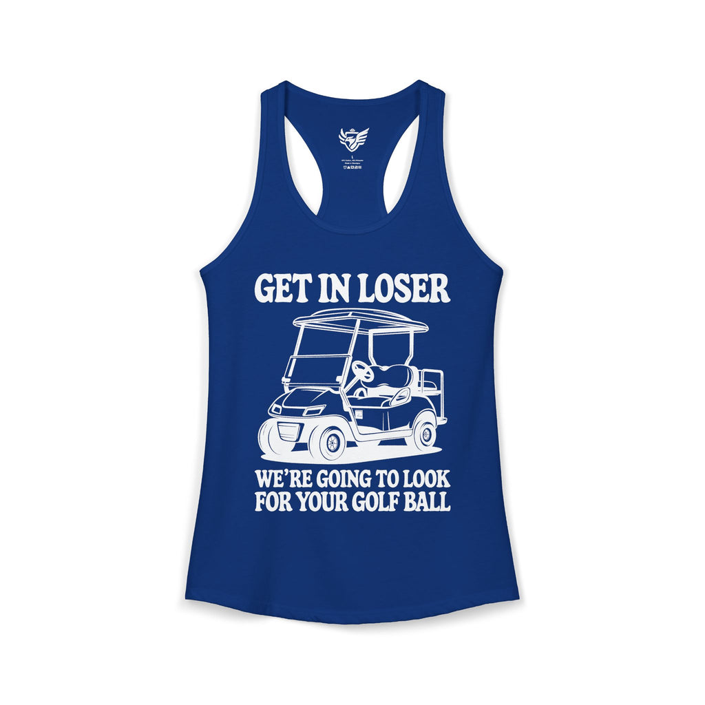 Get In Loser Ideal Racerback Tank