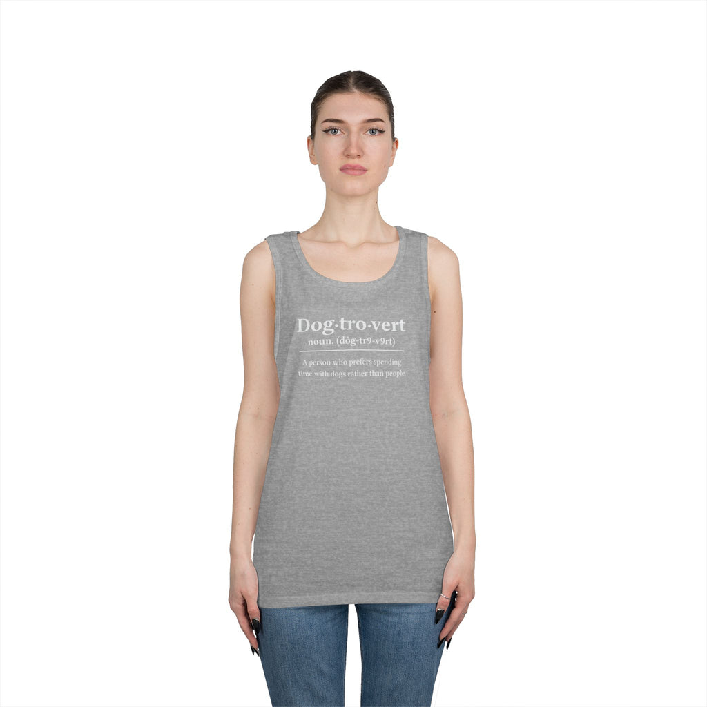 Dog-Tro-Vert Heavy Cotton Tank Top