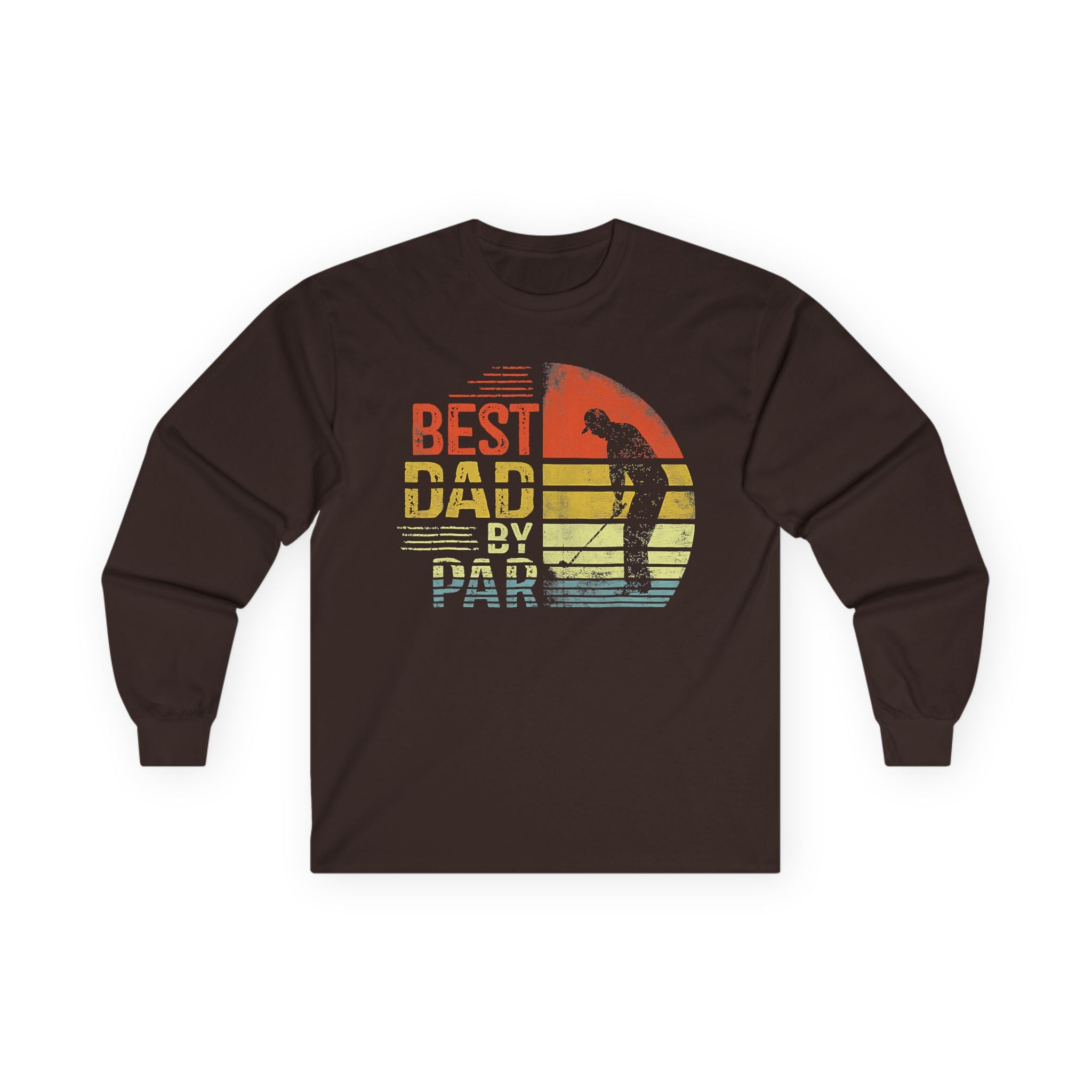 Best Dad By Par Cotton Long Sleeve Tee