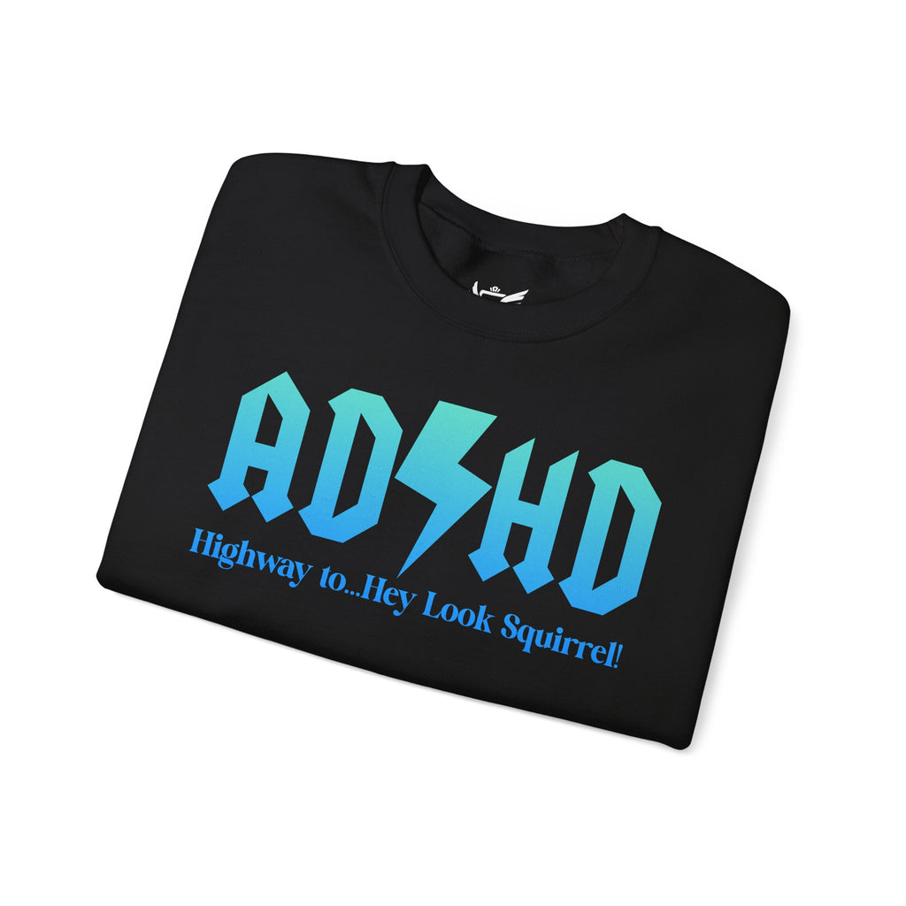 ADHD Highway to... Heavy Blend™ Crewneck Sweatshirt