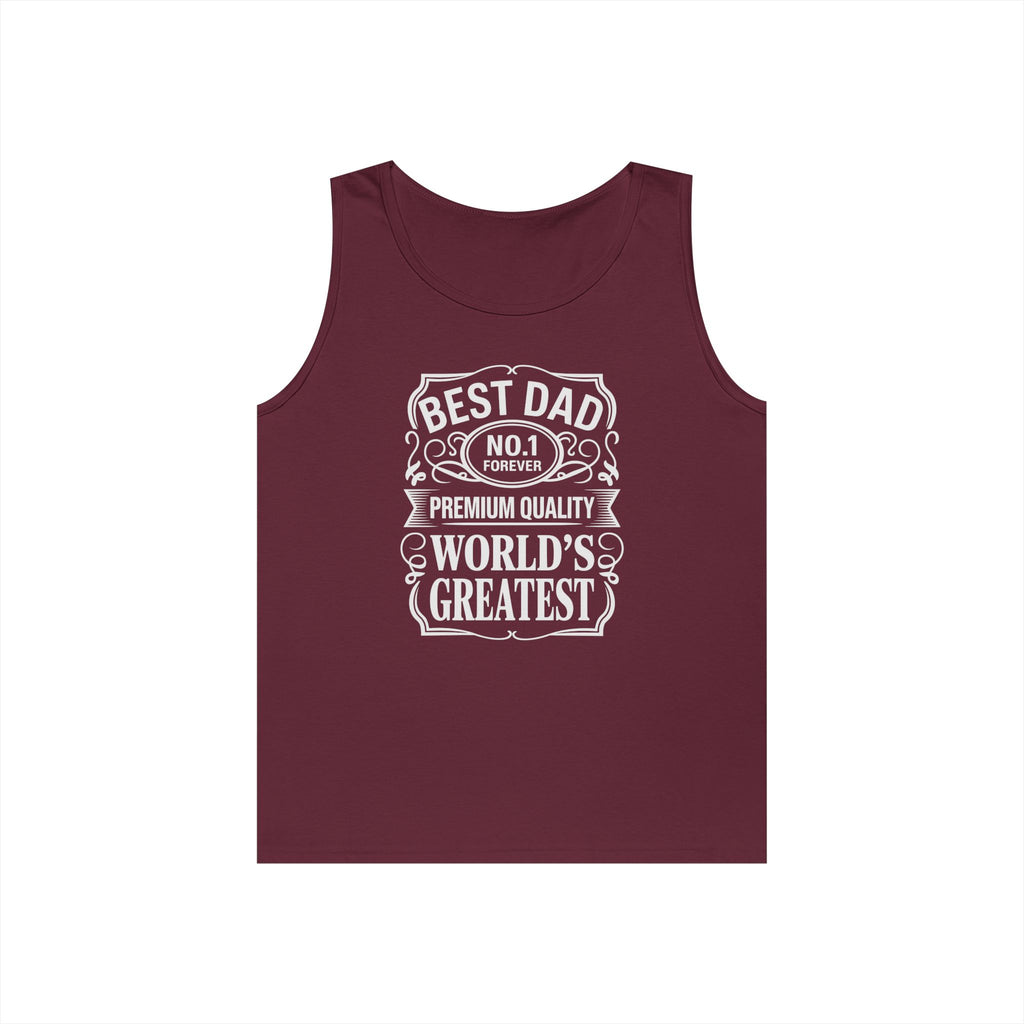 Bourbon Dad Heavy Cotton Tank Top