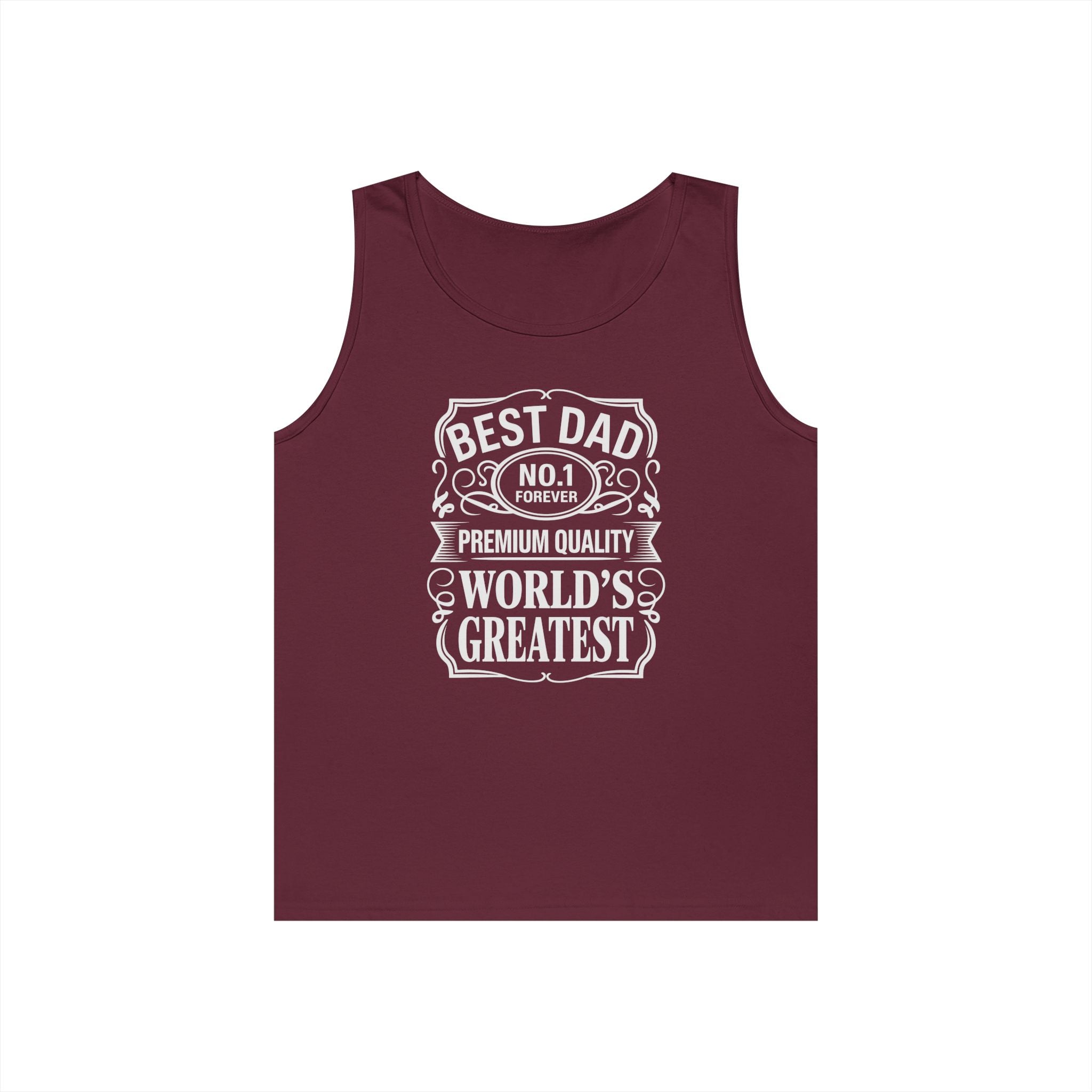 Bourbon Dad Heavy Cotton Tank Top