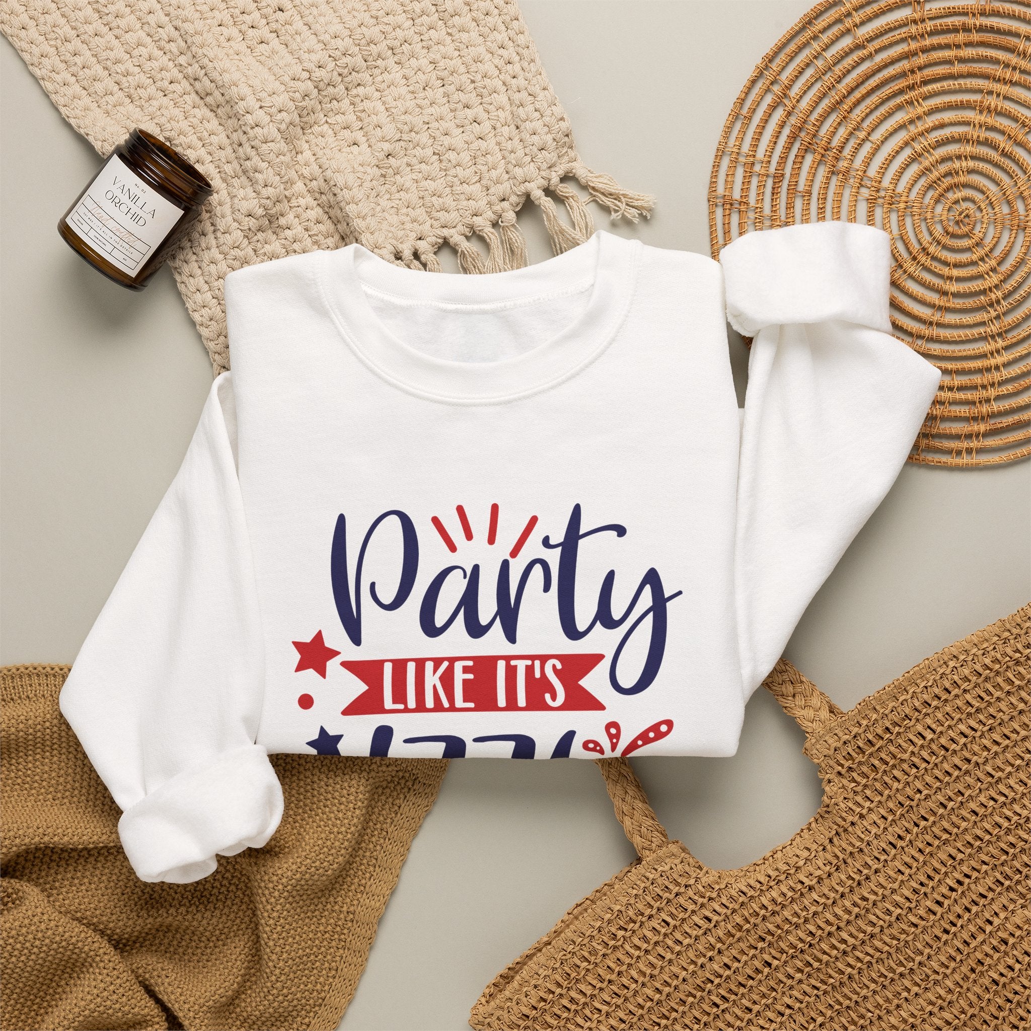 Party Like It's 1776 Heavy Blend™ Crewneck Sweatshirt