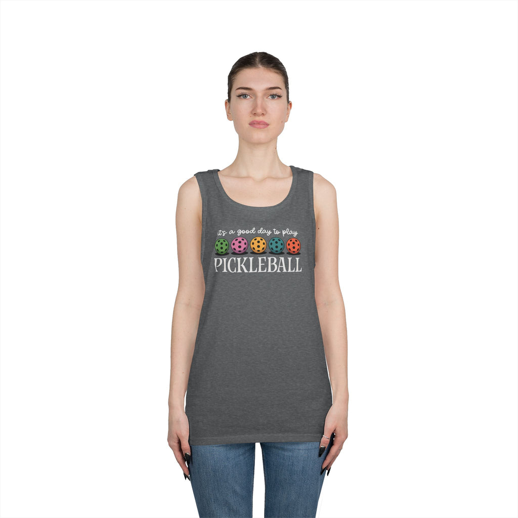 Good Day Pickleball Heavy Cotton Tank Top