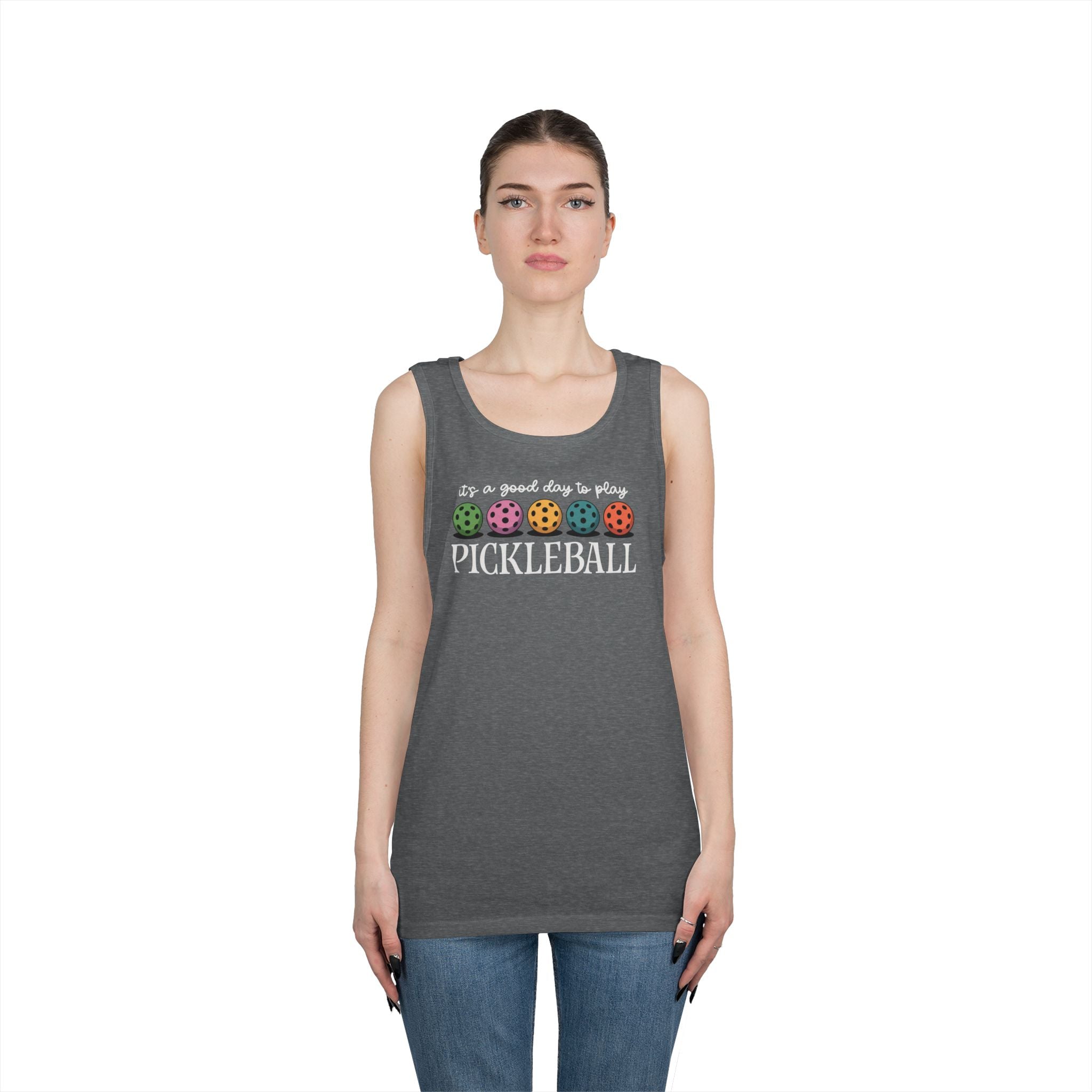 Good Day Pickleball Heavy Cotton Tank Top