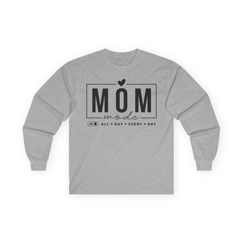 Mom Mode Cotton Long Sleeve Tee