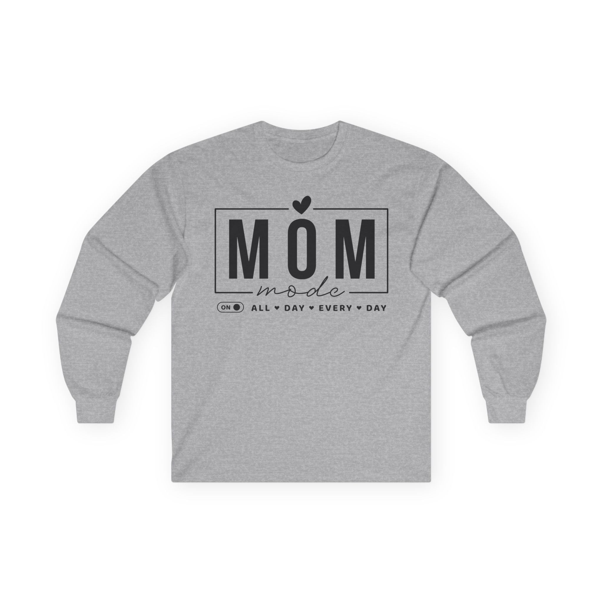 Mom Mode Cotton Long Sleeve Tee