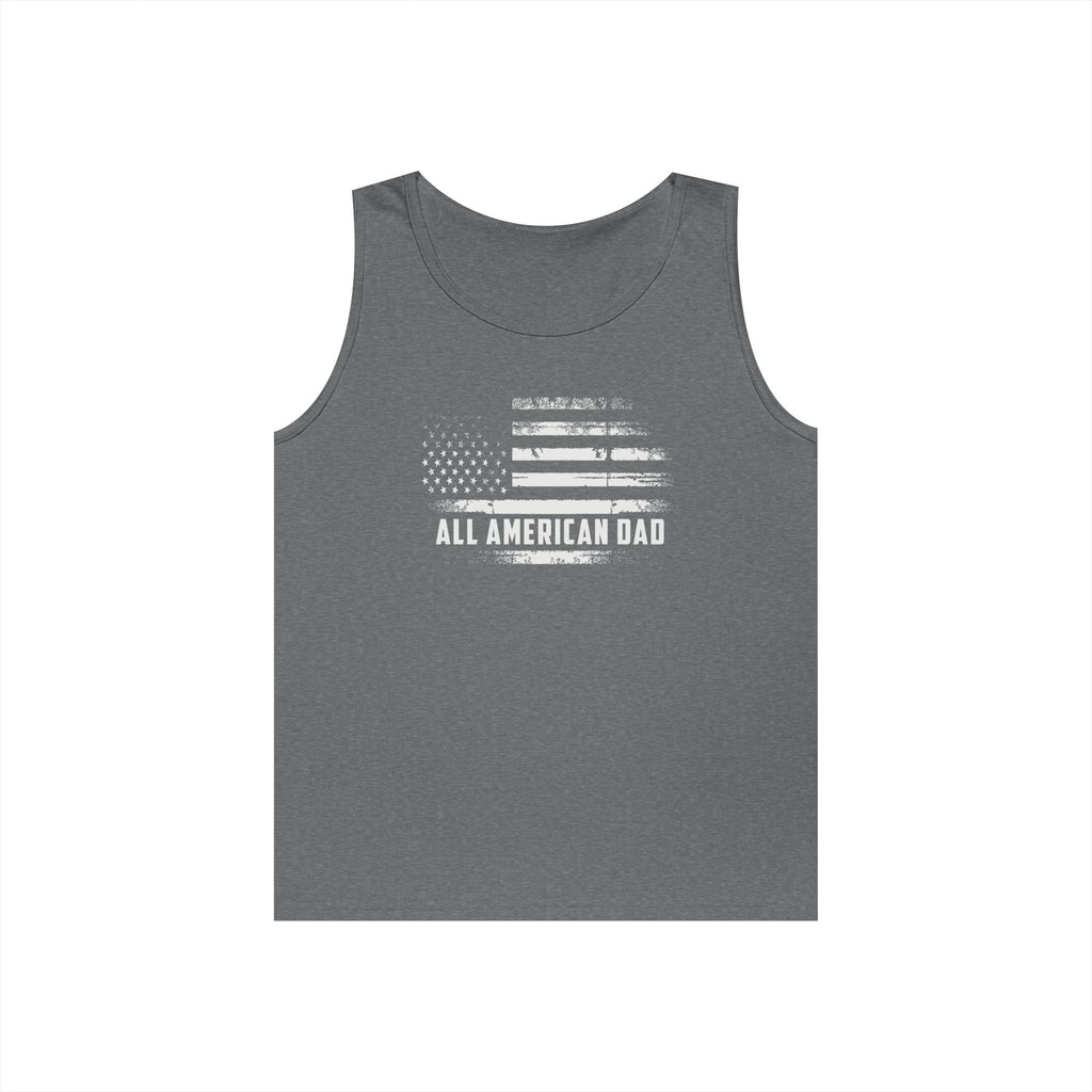 All American Dad Heavy Cotton Tank Top