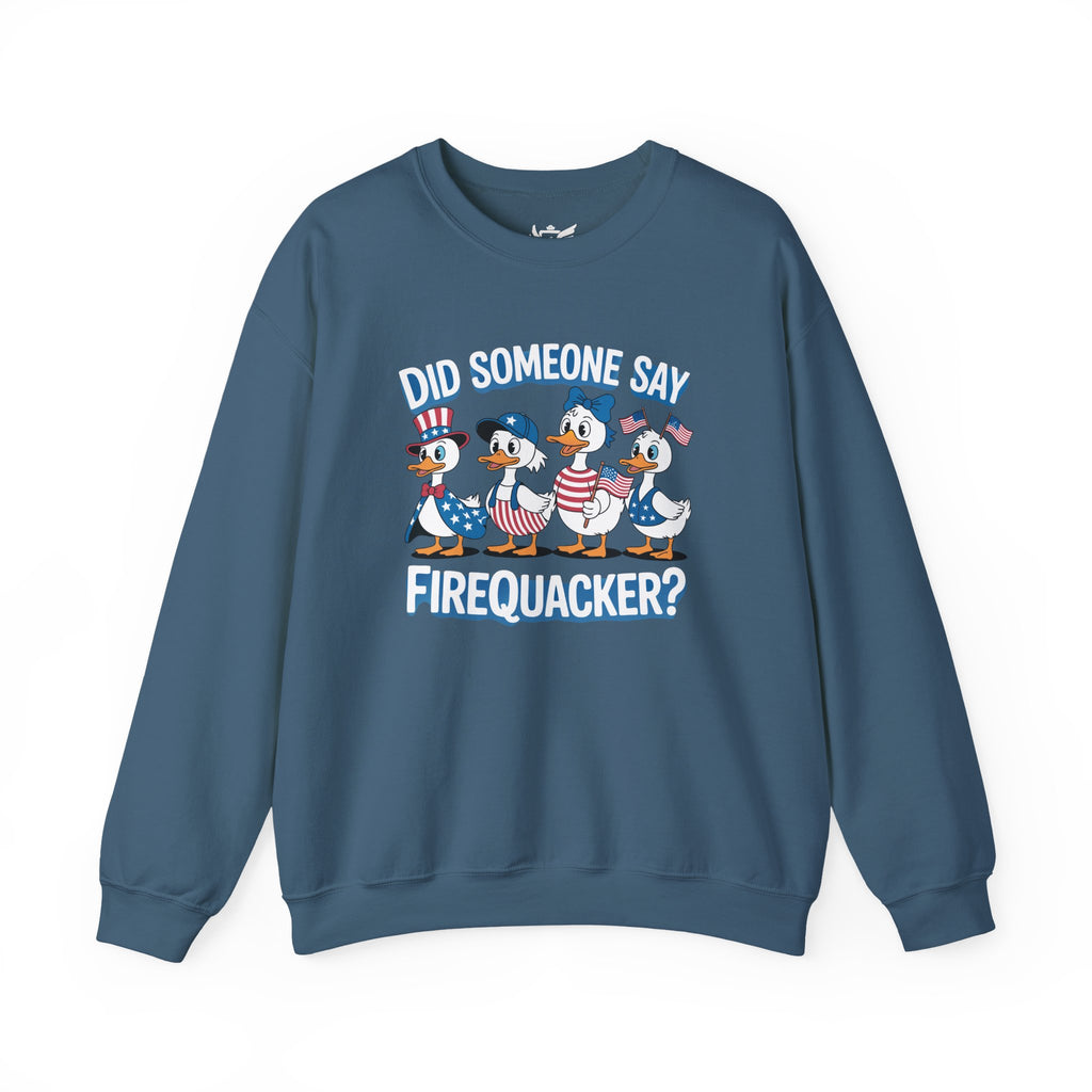 Firequackers Heavy Blend™ Crewneck Sweatshirt