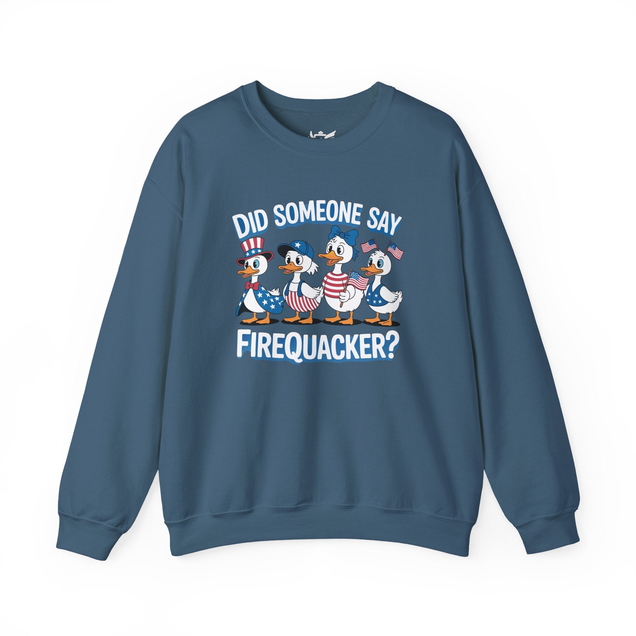 Firequackers Heavy Blend™ Crewneck Sweatshirt
