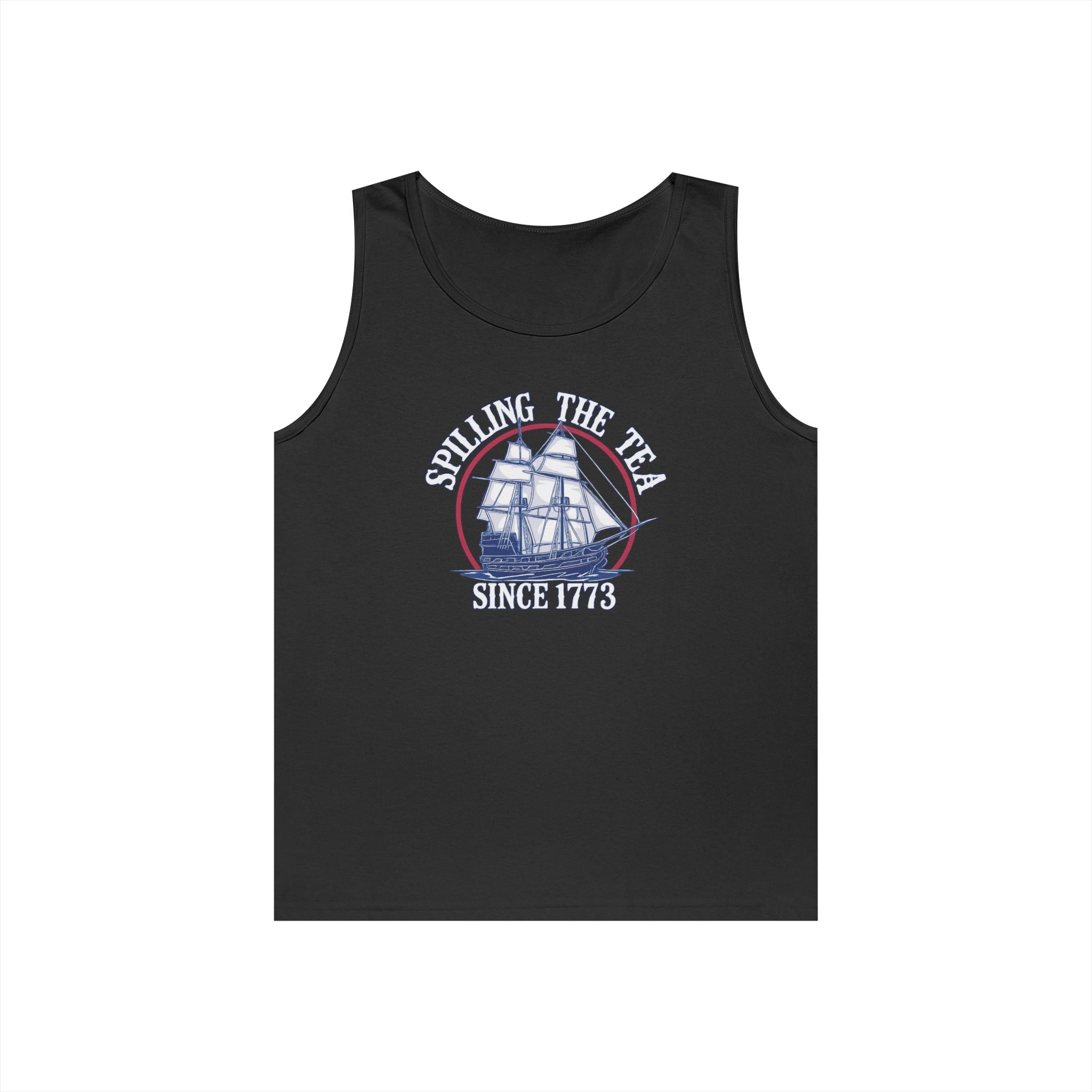 Spilling The Tea Heavy Cotton Tank Top
