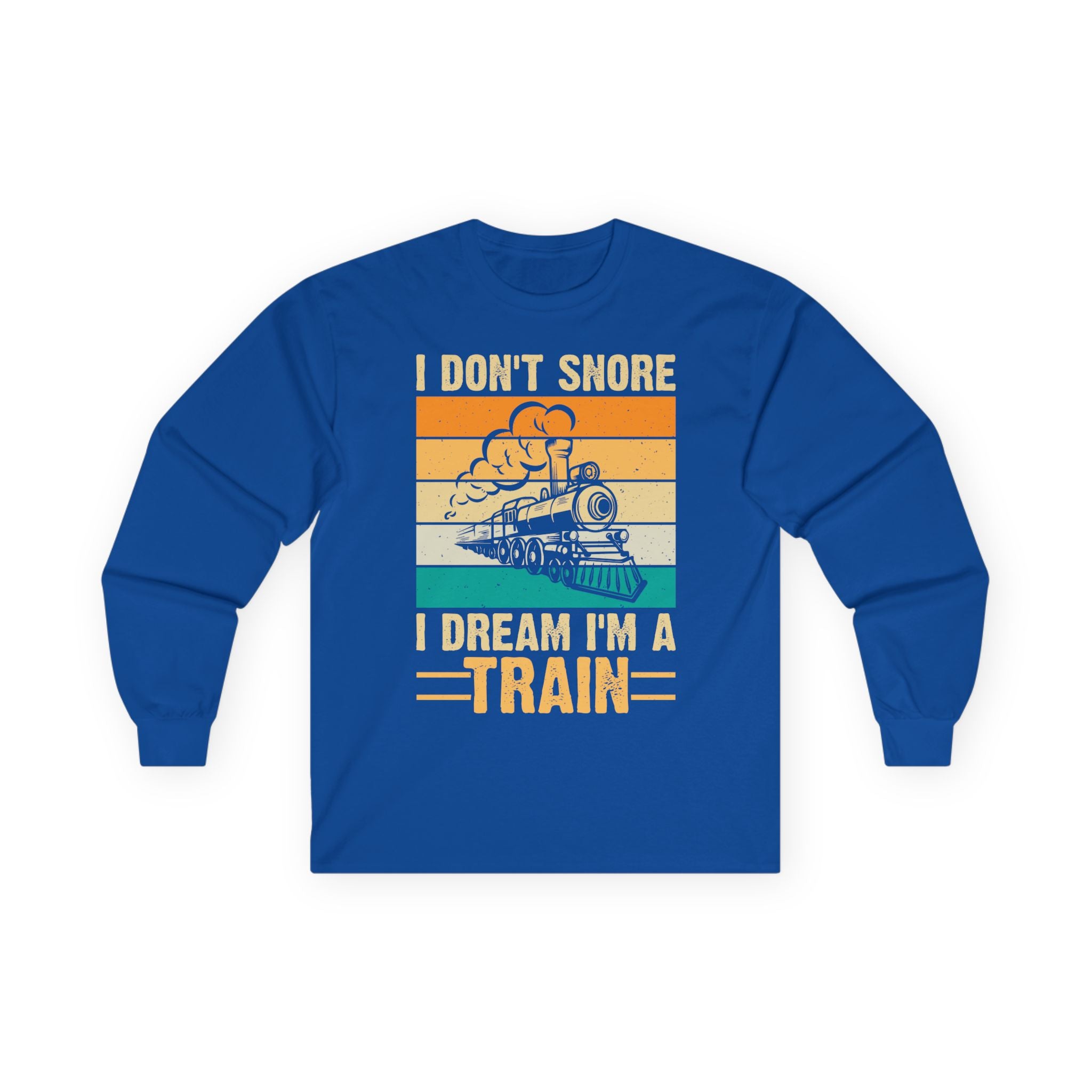 I Don't Snore Cotton Long Sleeve Tee