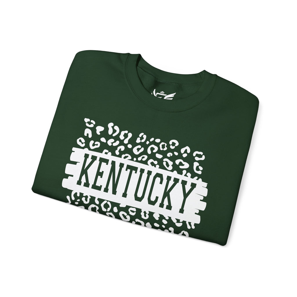 KY Leopard Heavy Blend™ Crewneck Sweatshirt