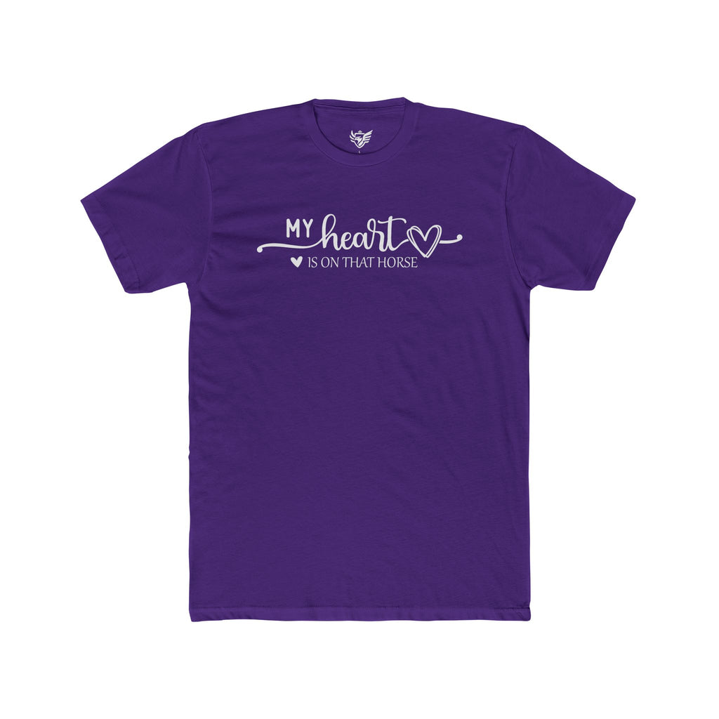 Heart on Horse Cotton Crew Tee