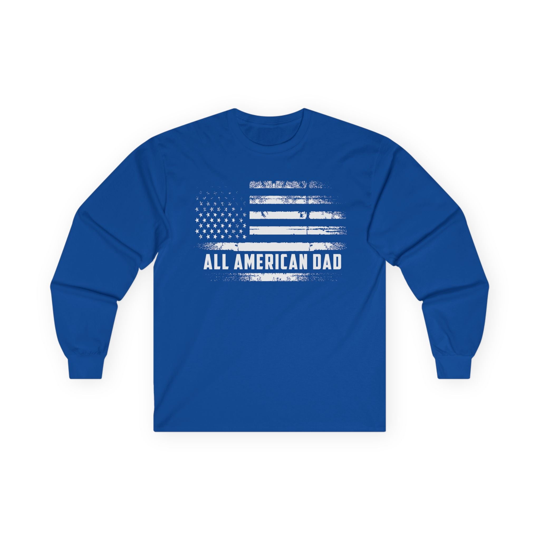 All American Dad Cotton Long Sleeve Tee