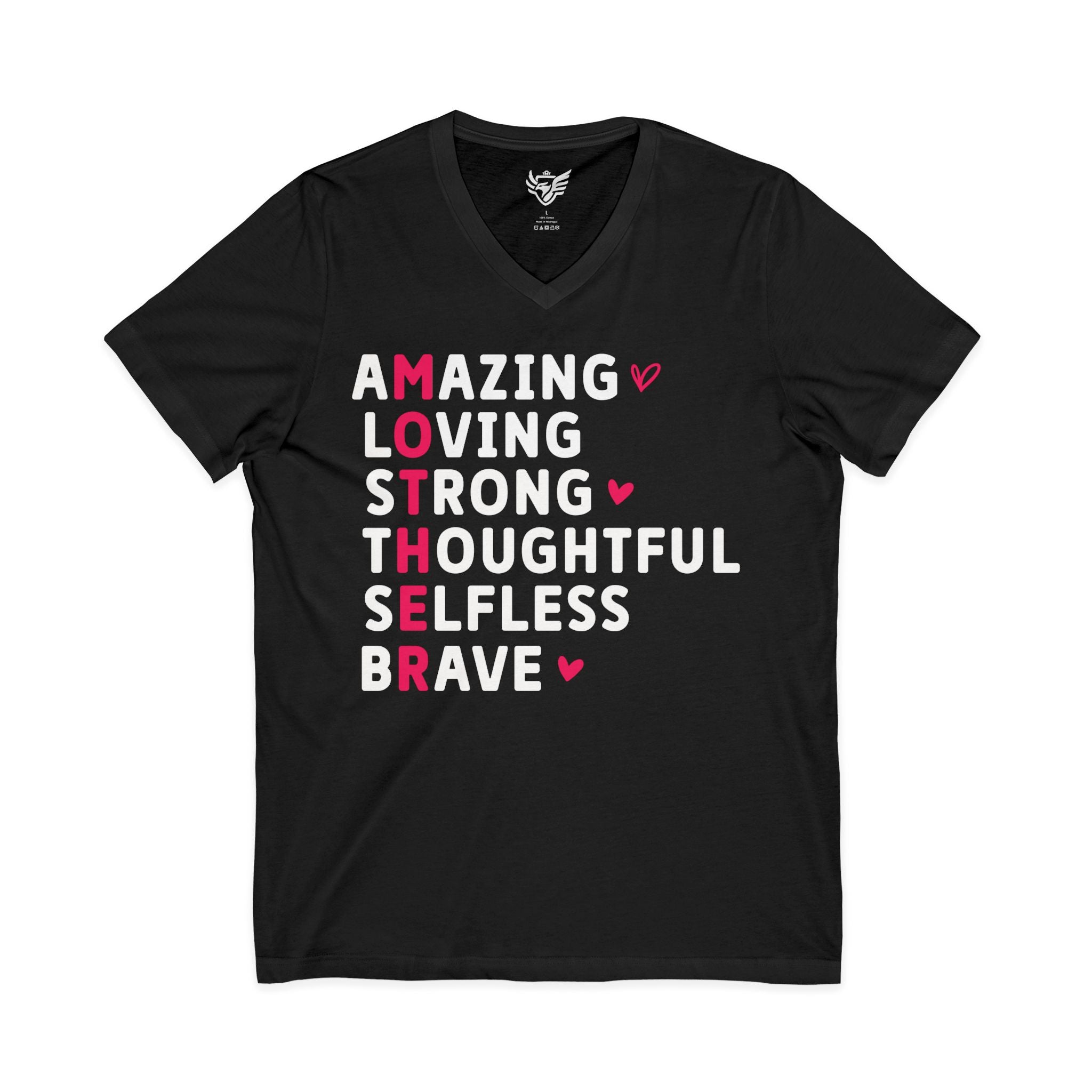 Mother Jersey Short Sleeve V-Neck Tee