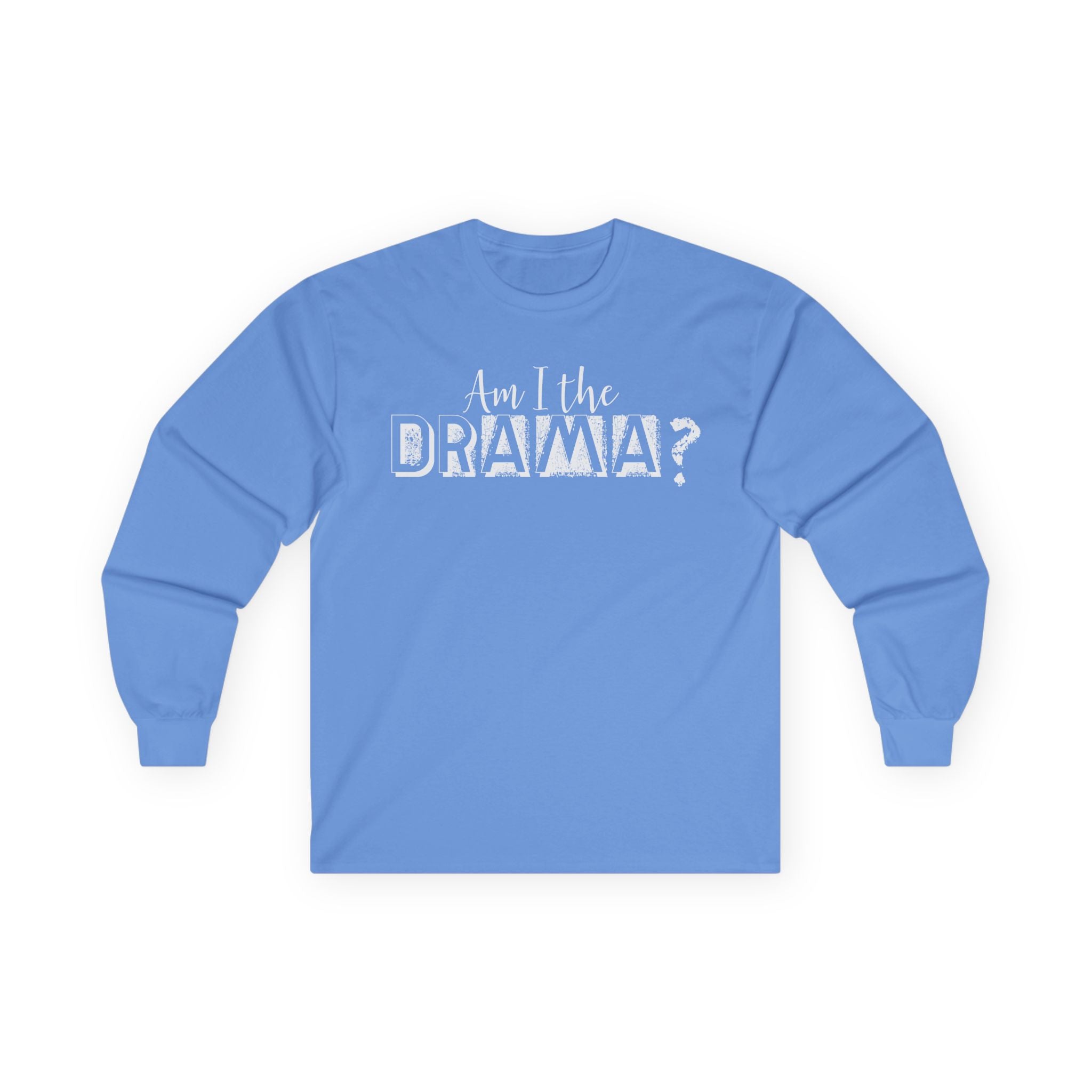 Drama Cotton Long Sleeve Tee