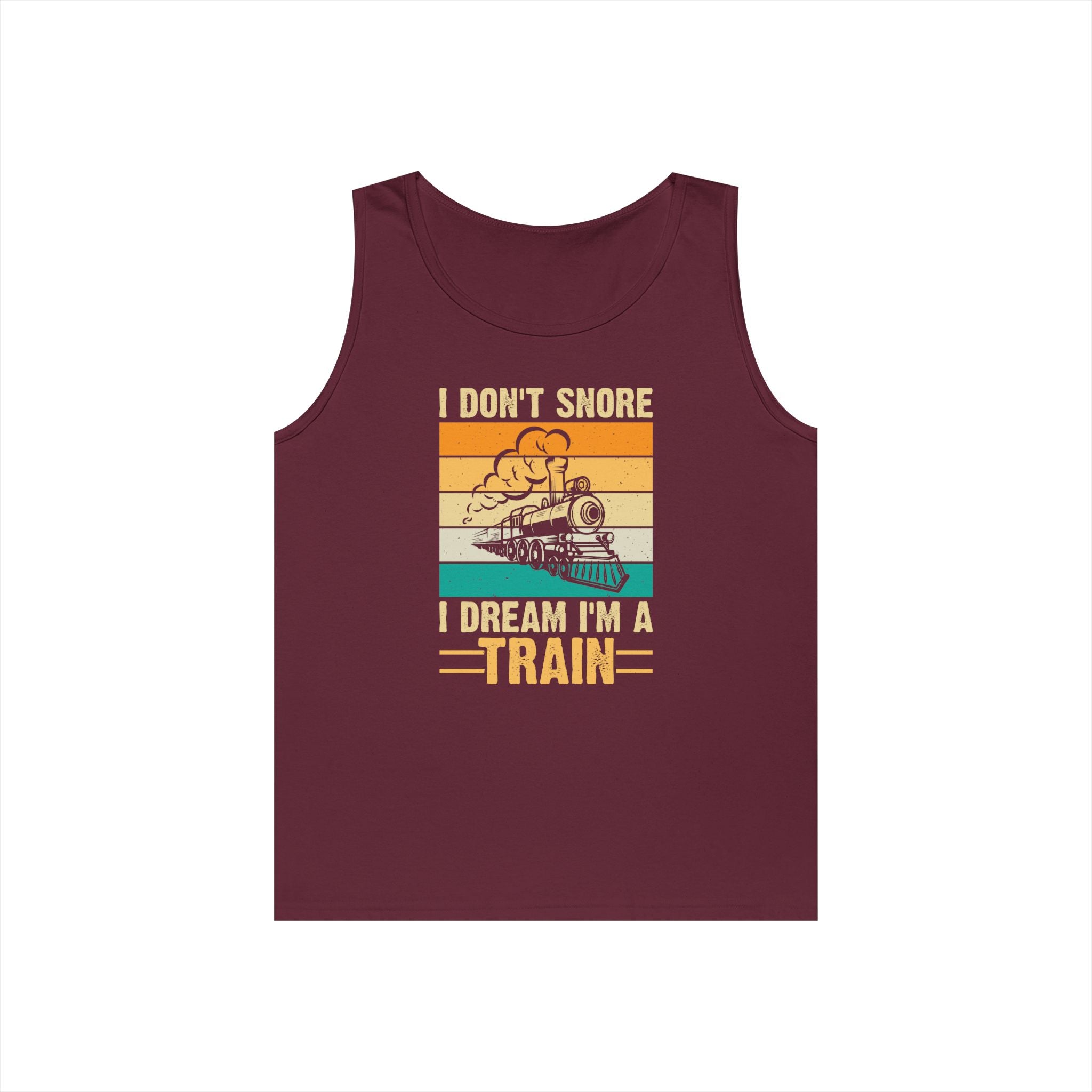 I Don't Snore Heavy Cotton Tank Top