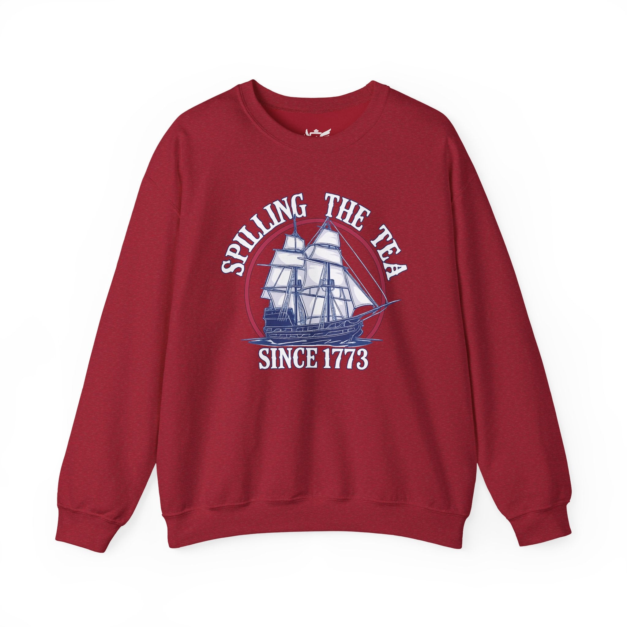 Spilling The Tea Heavy Blend™ Crewneck Sweatshirt