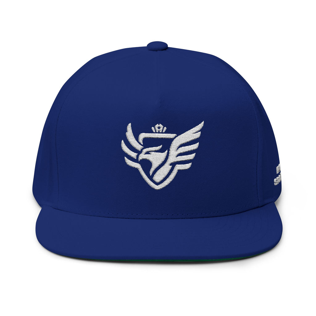 Royal Sparrow Flat Bill Cap (Embroidery)