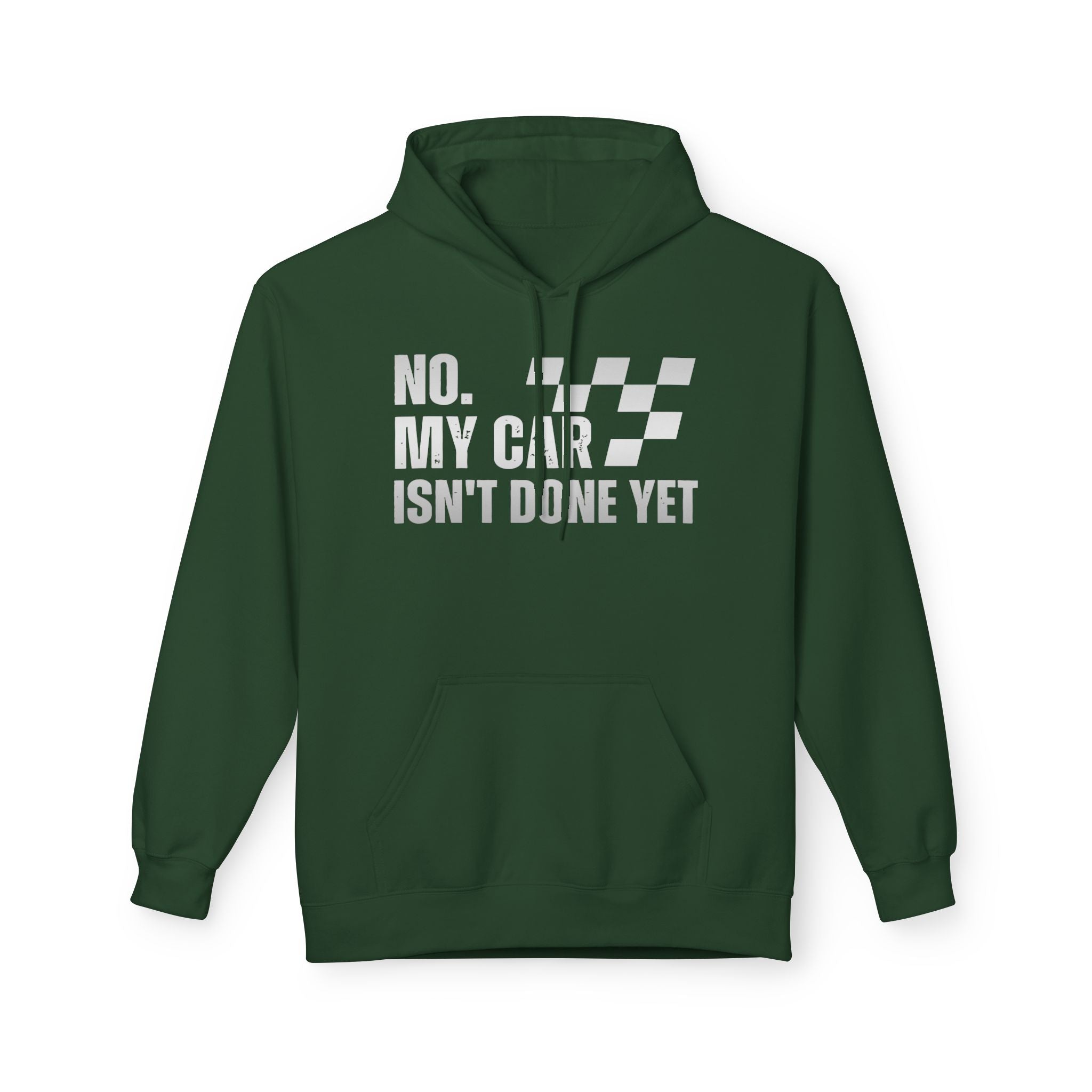 Unfinished Midweight Softstyle Fleece Hoodie