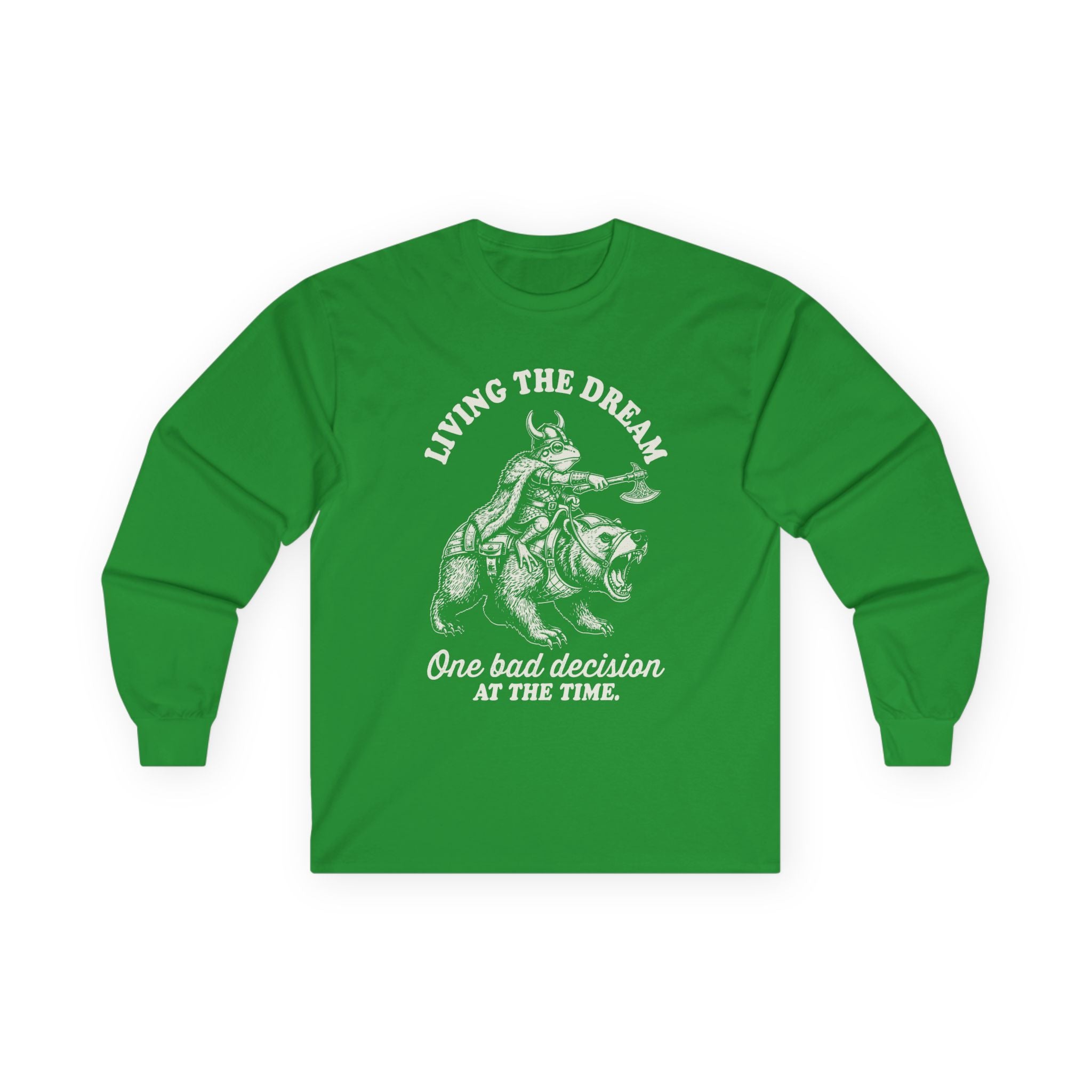 Living The Dream Cotton Long Sleeve Tee
