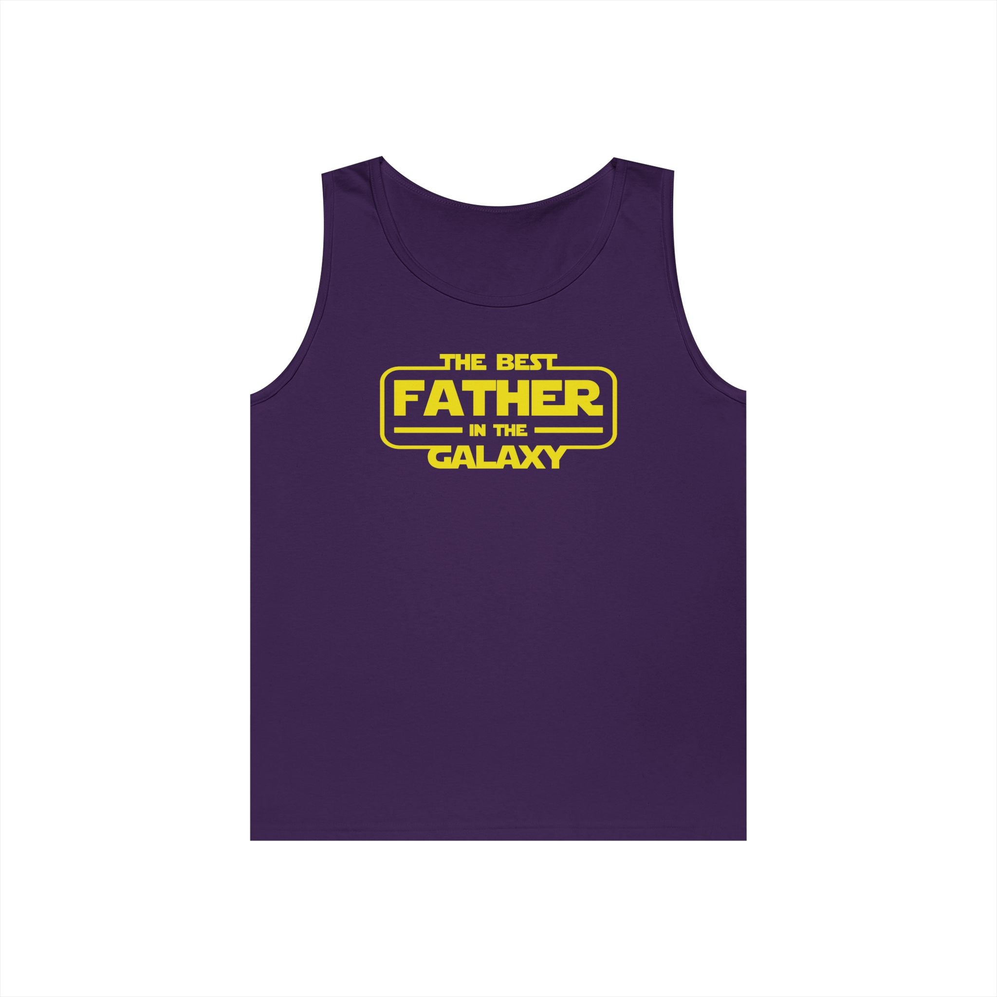 The Best Father In The Galaxy Heavy Cotton Tank Top