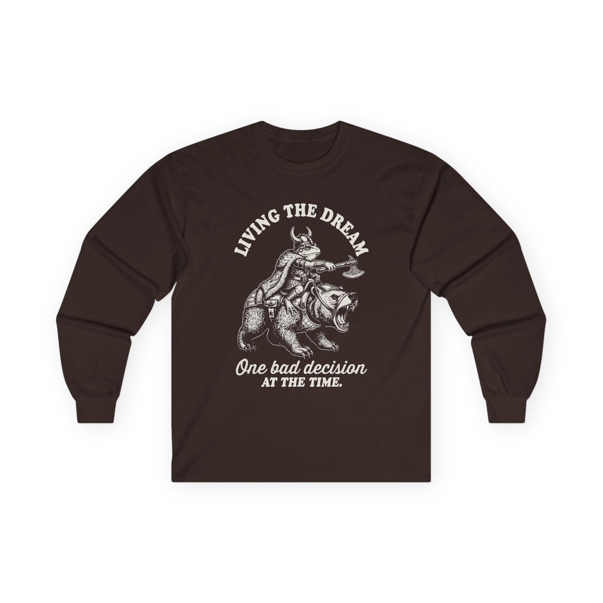 Living The Dream Cotton Long Sleeve Tee