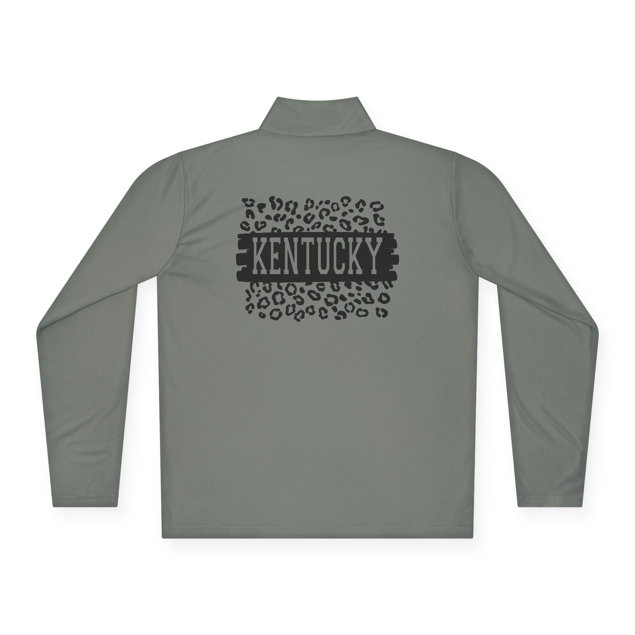 KY Leopard Unisex Quarter-Zip Pullover