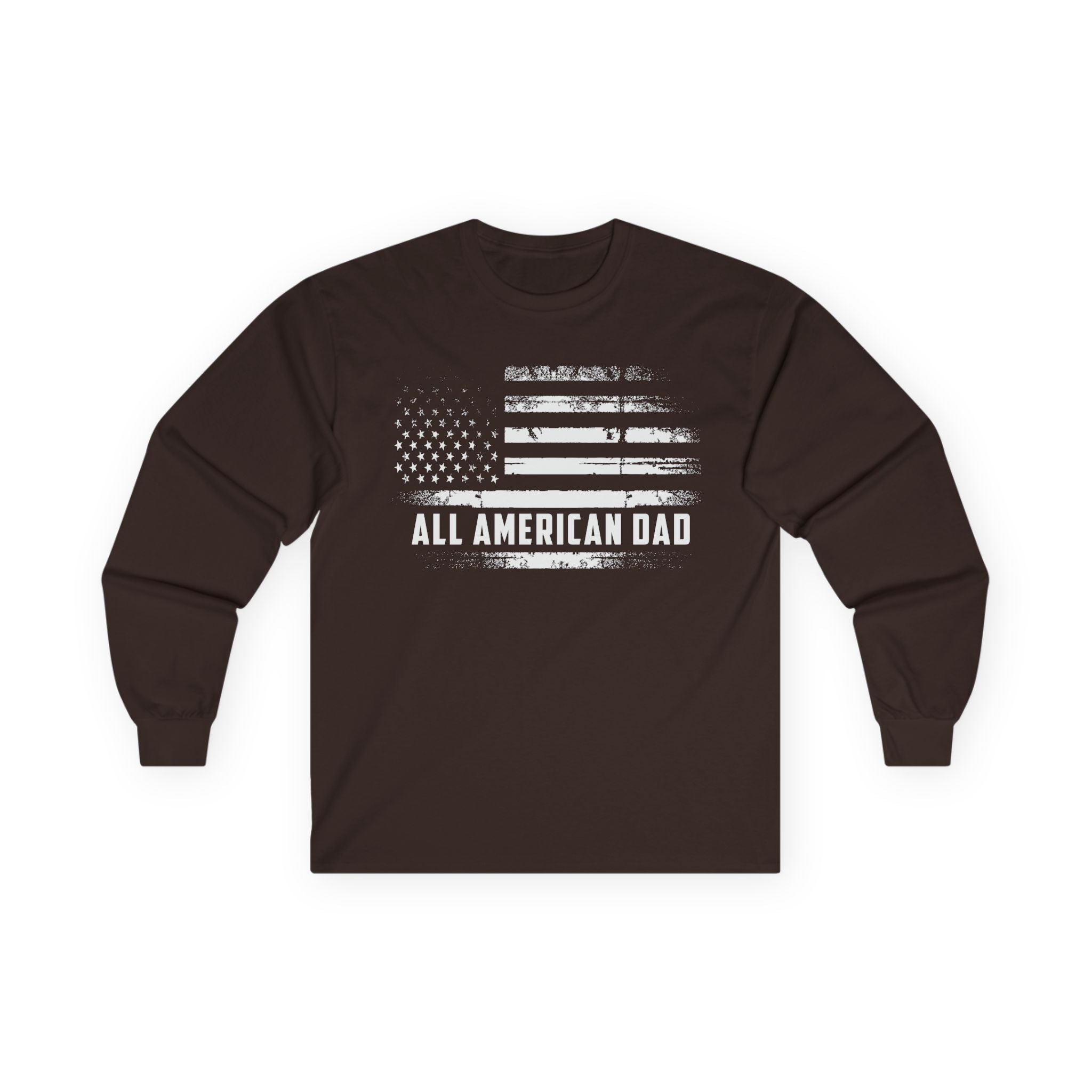 All American Dad Cotton Long Sleeve Tee