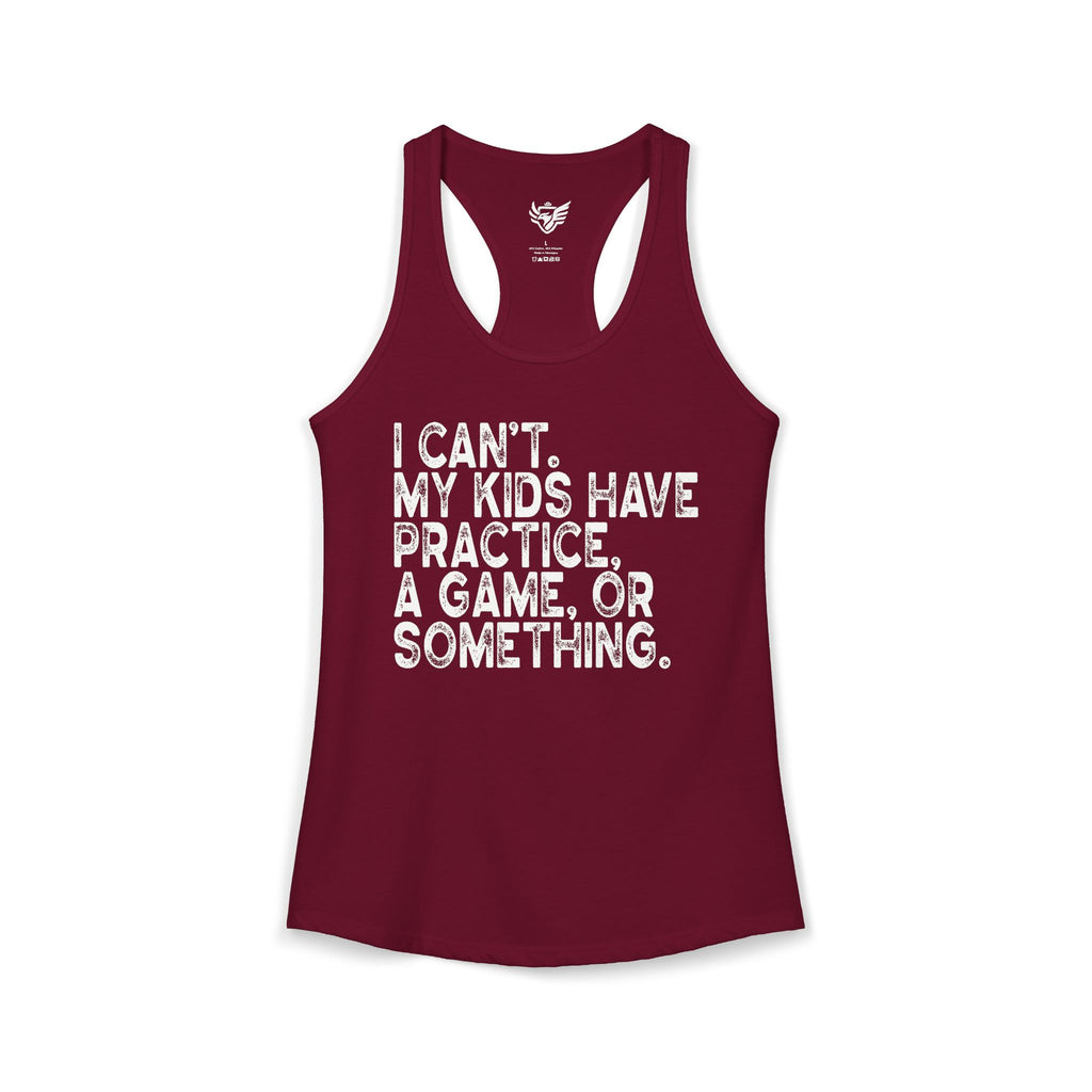 Busy Parents Ideal Racerback Tank