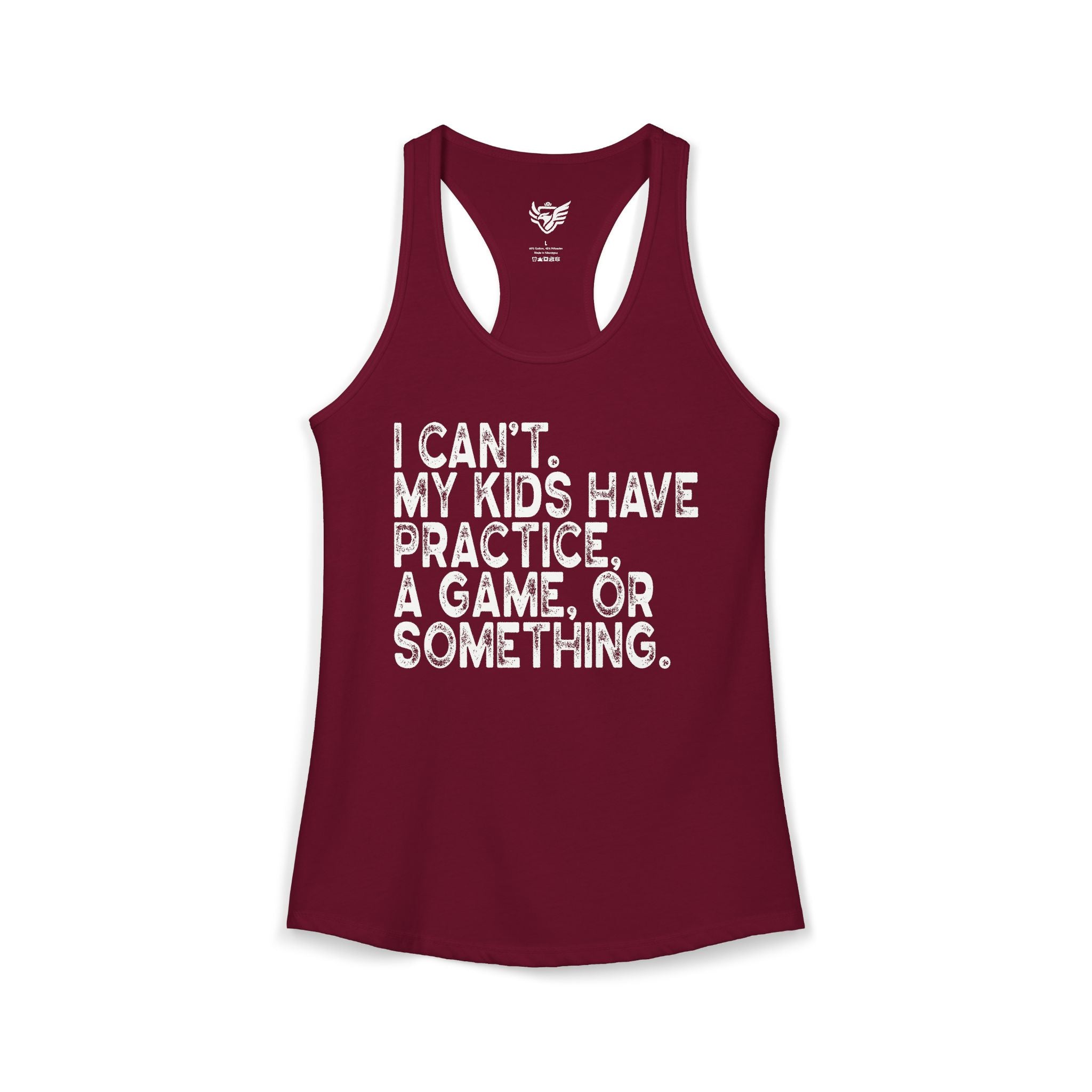 Busy Parents Ideal Racerback Tank