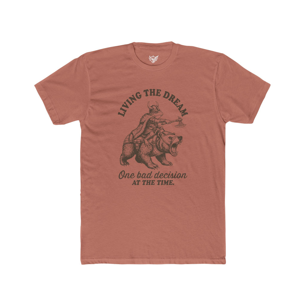 Living The Dream Cotton Crew Tee