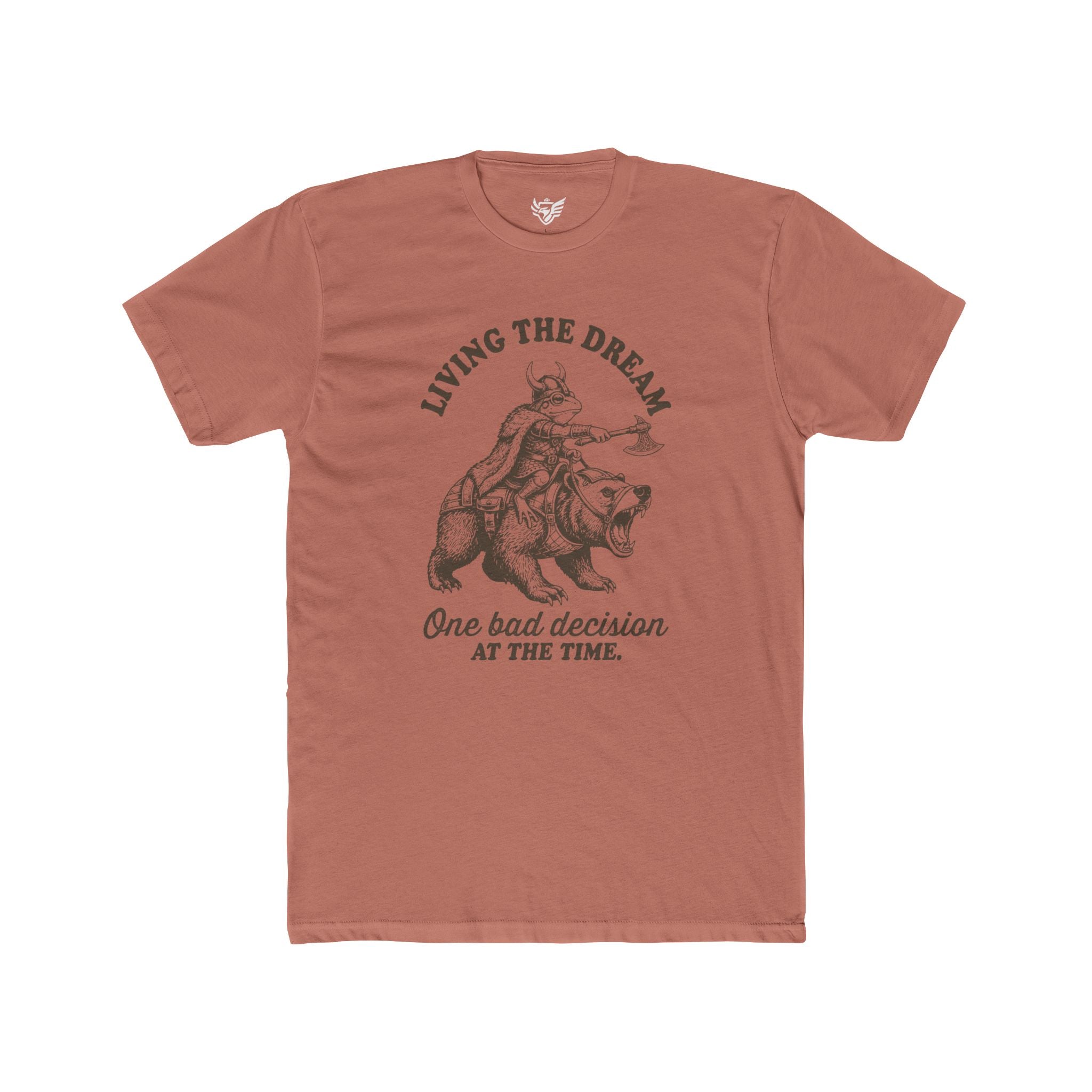 Living The Dream Cotton Crew Tee