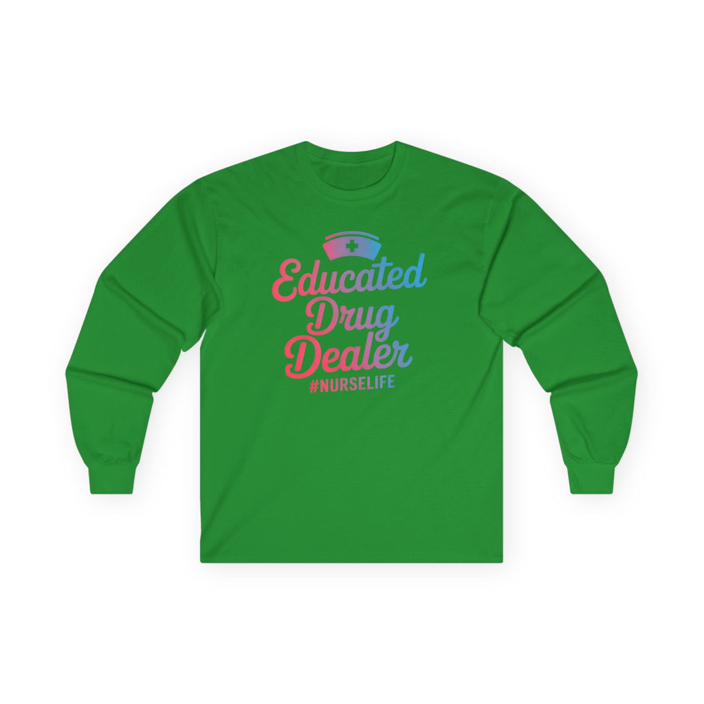 Educated Cotton Long Sleeve Tee