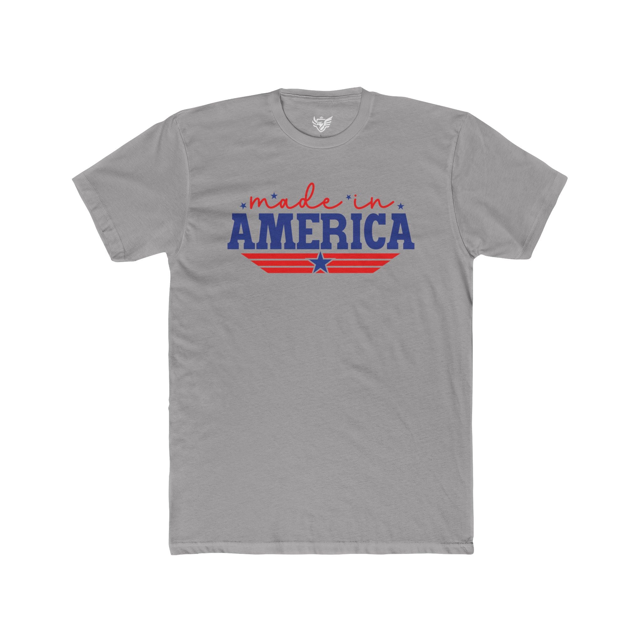 Made In America Cotton Crew Tee