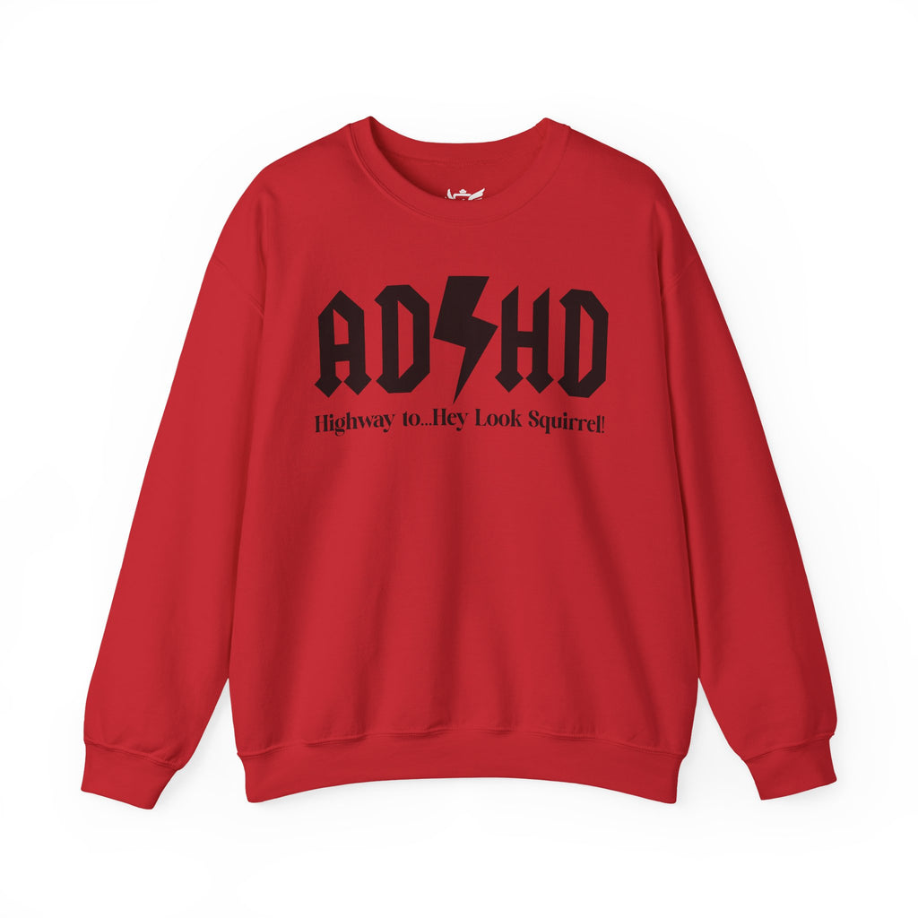 ADHD Highway to... Heavy Blend™ Crewneck Sweatshirt