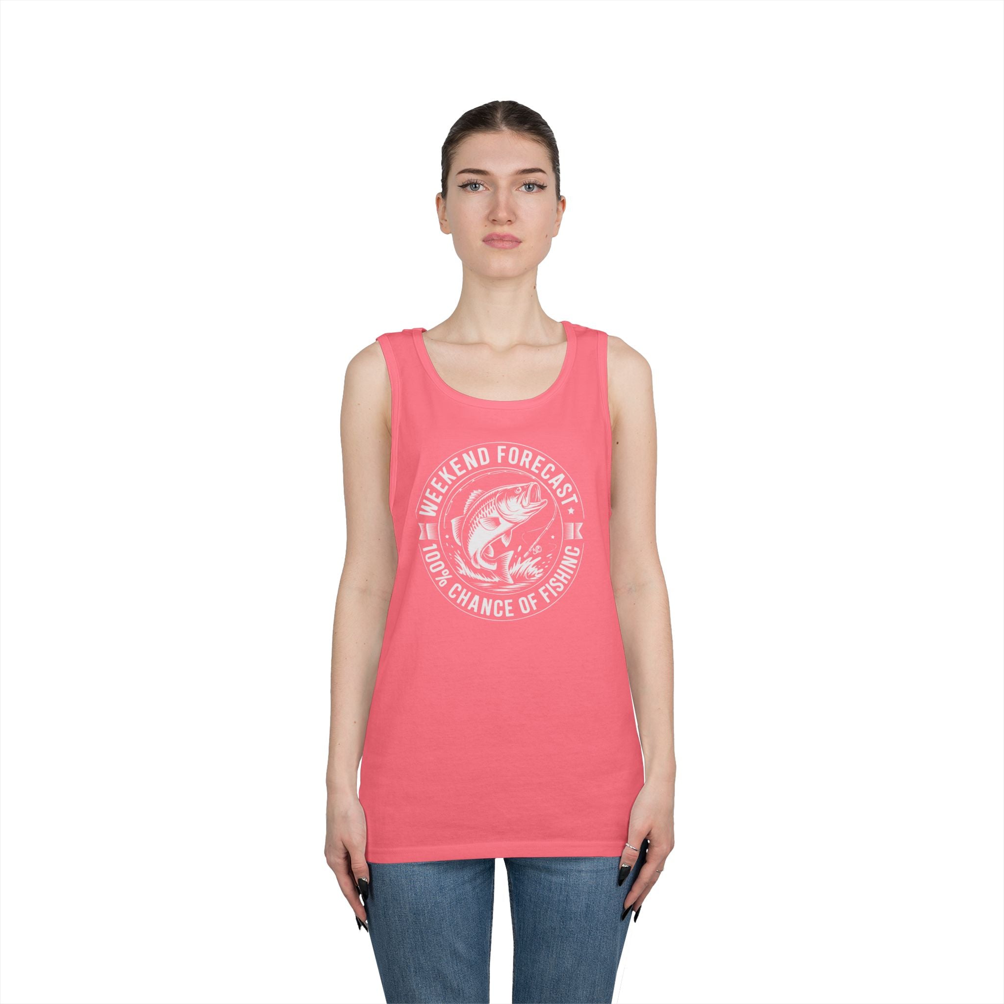 Weekend Forecast Heavy Cotton Tank Top