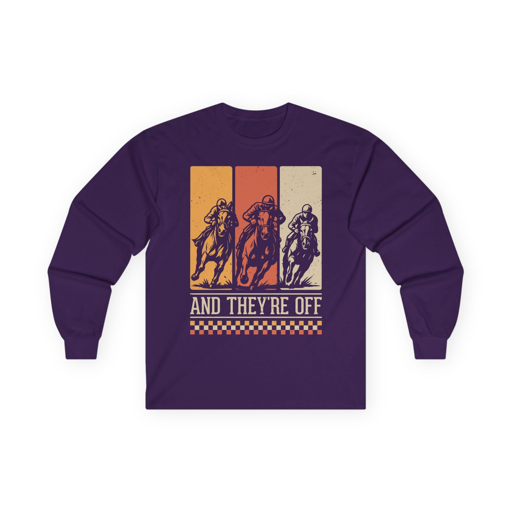Racing Cotton Long Sleeve Tee