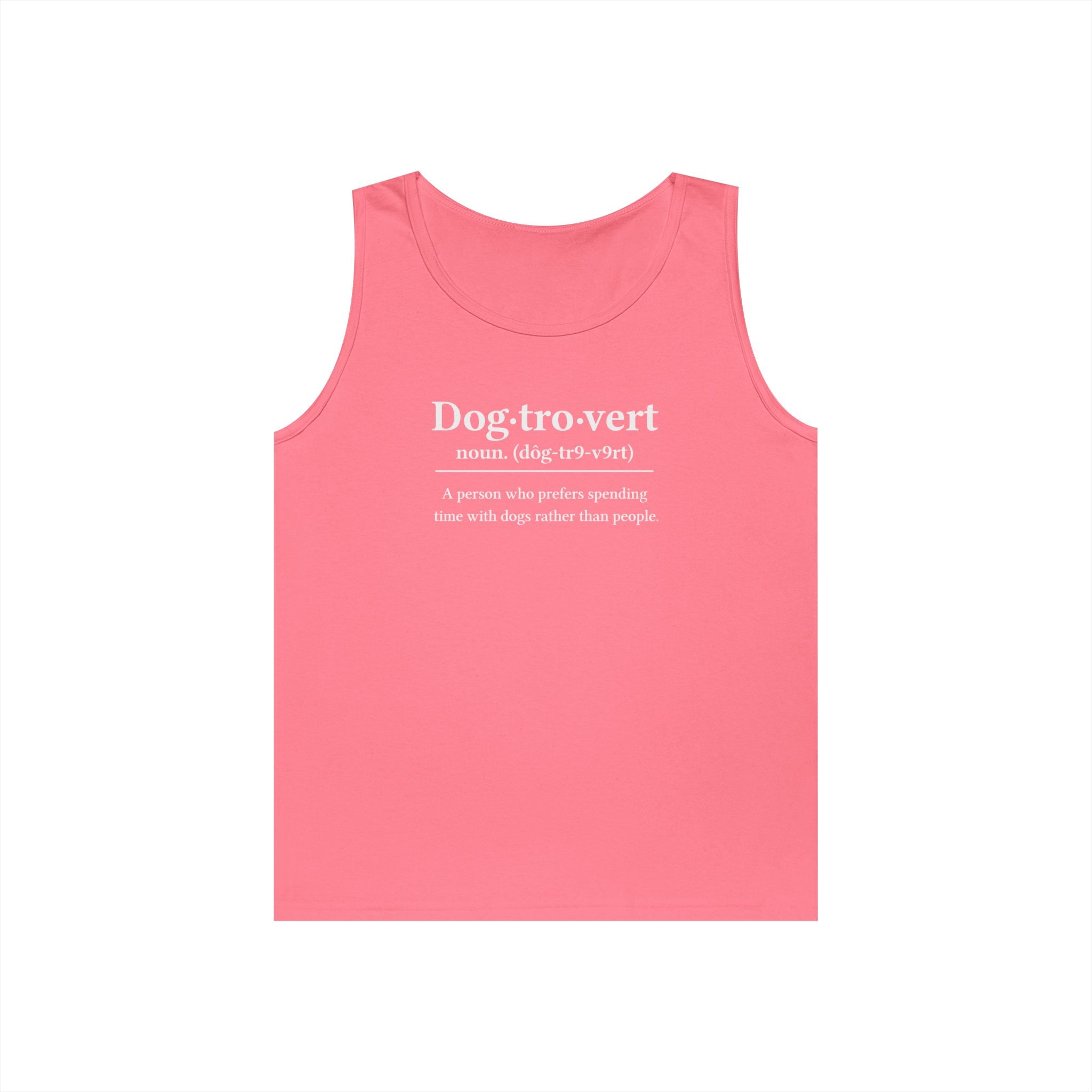 Dog-Tro-Vert Heavy Cotton Tank Top
