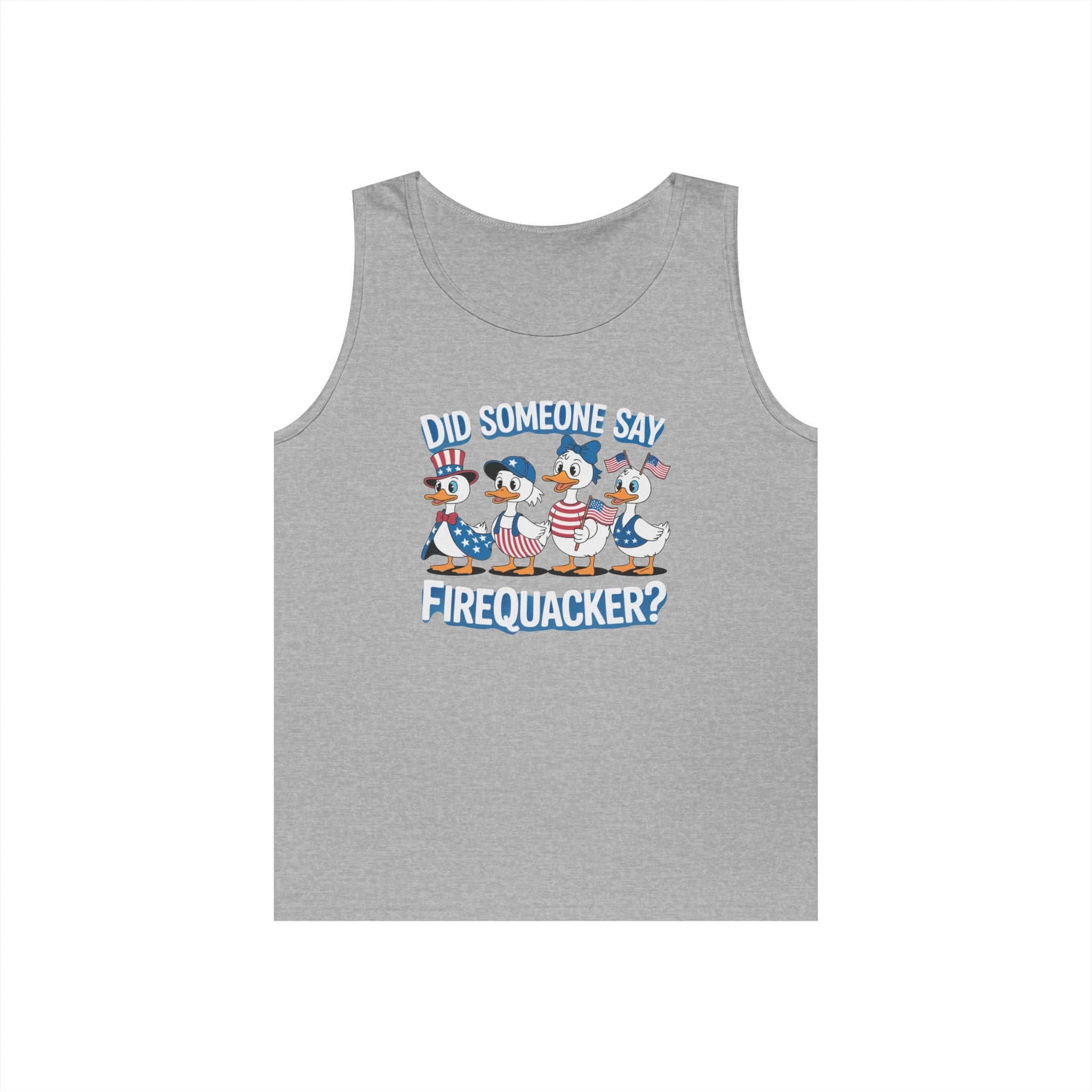 Firequackers Heavy Cotton Tank Top