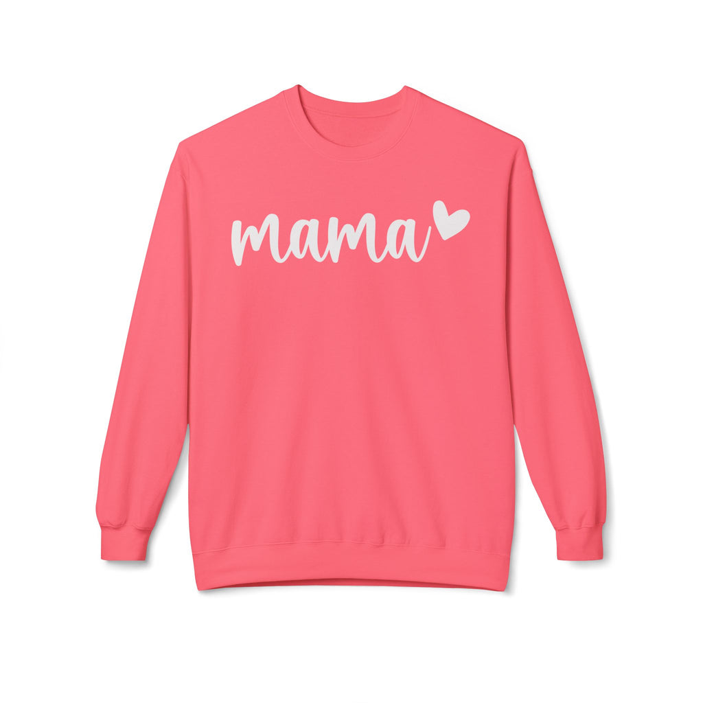 Mama Midweight Softstyle Fleece Crewneck Sweatshirt