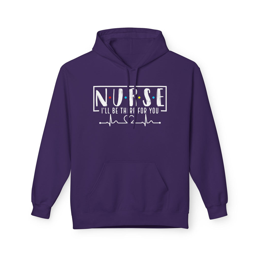 Friend's Theme Nurse Midweight Softstyle Fleece Hoodie