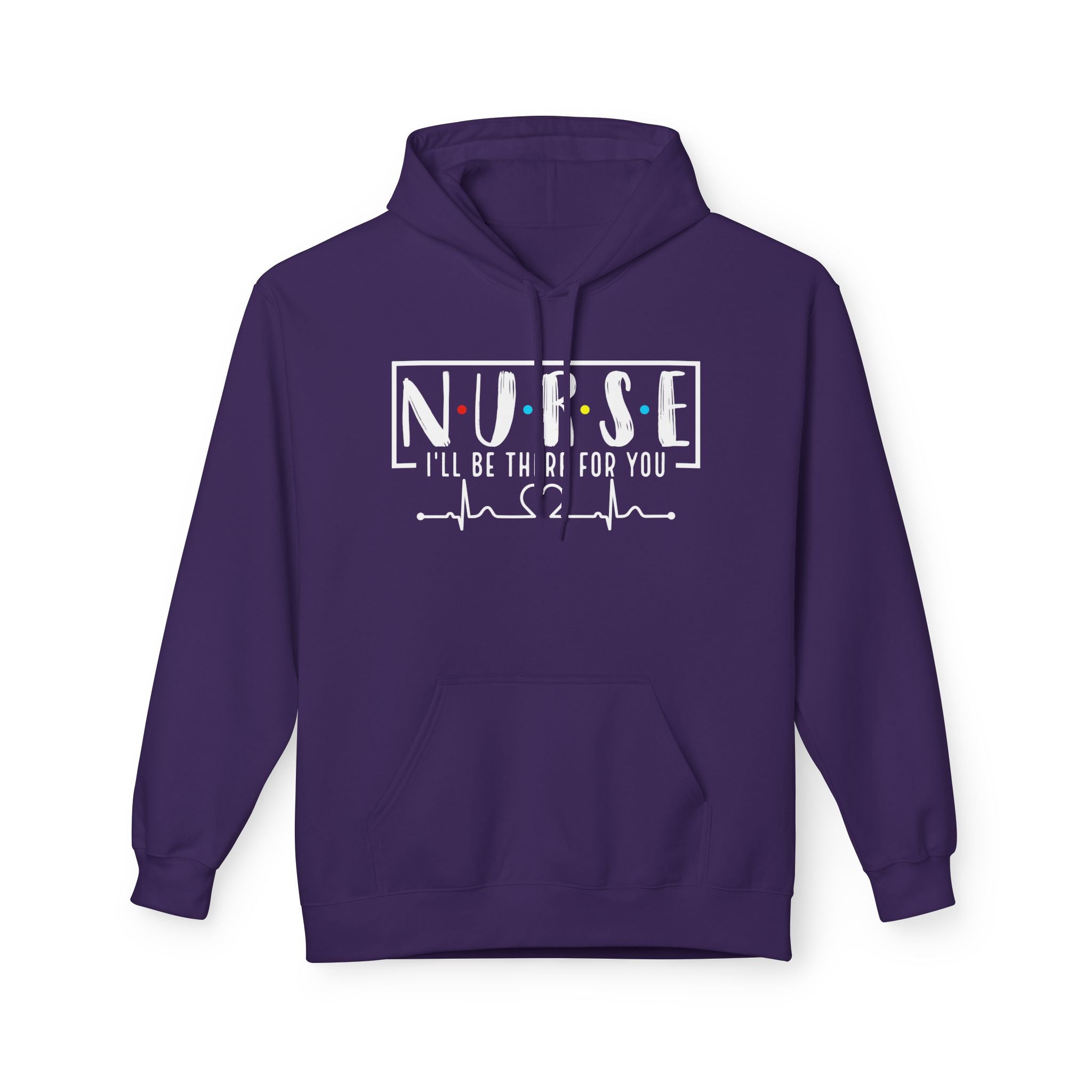 Friend's Theme Nurse Midweight Softstyle Fleece Hoodie
