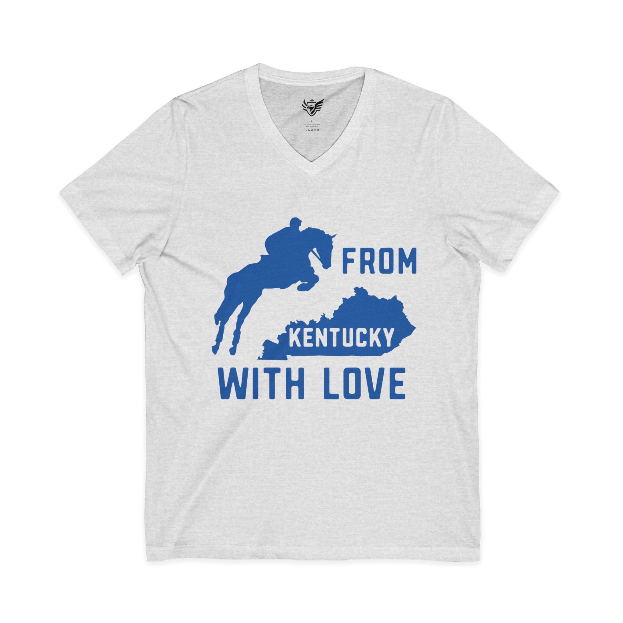 KY with Love Jersey Short Sleeve V-Neck Tee