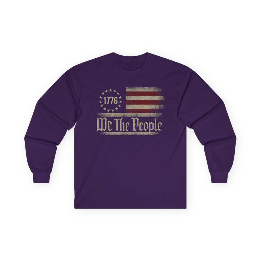 We The People Cotton Long Sleeve Tee