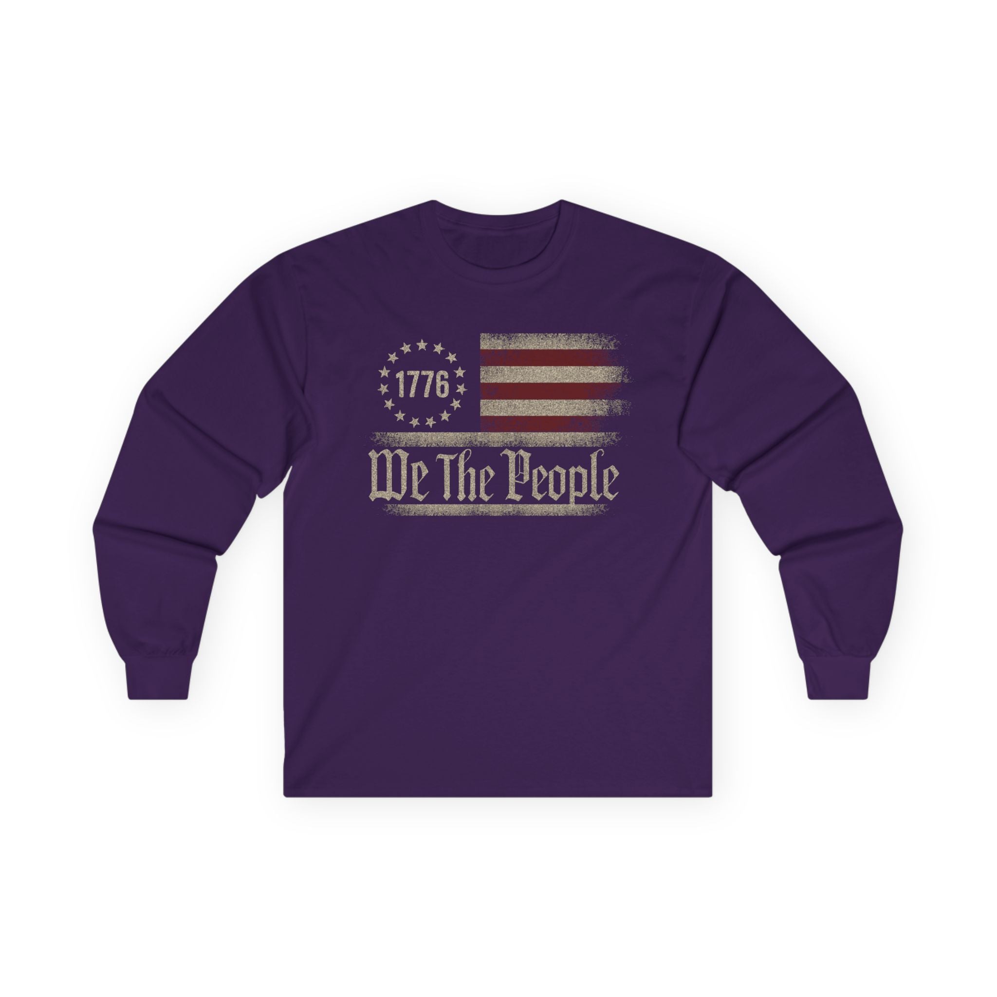 We The People Cotton Long Sleeve Tee