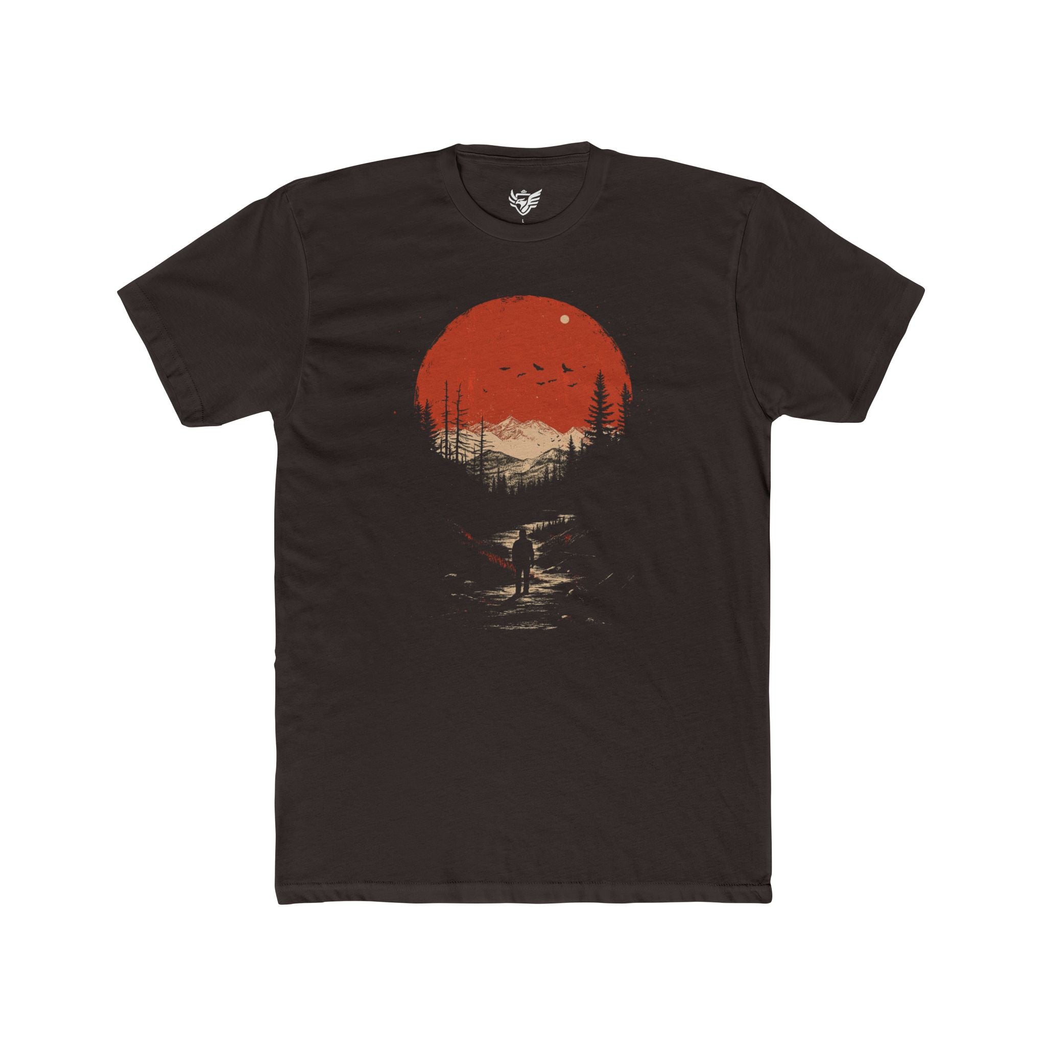 Solo Hike Cotton Crew Tee