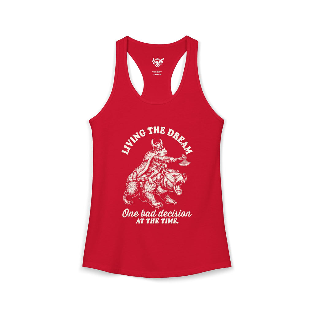 Living The Dream Ideal Racerback Tank